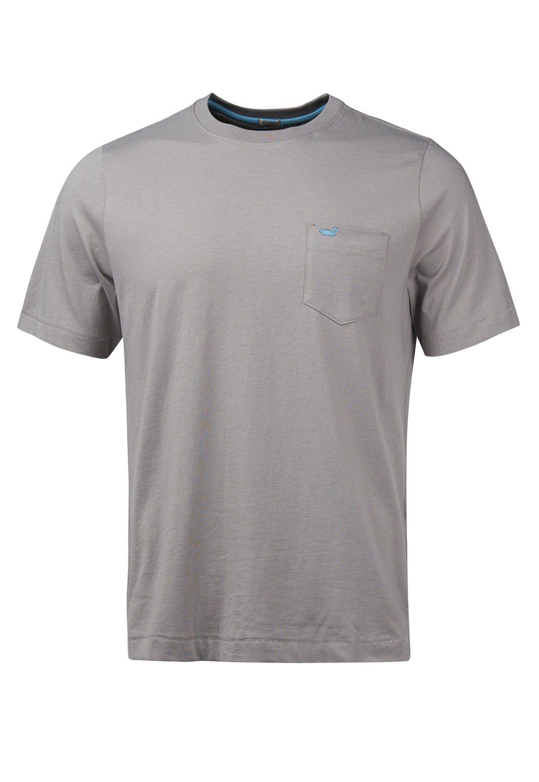 Polera Algodón Orgánico Hombre Basic Grafito-0