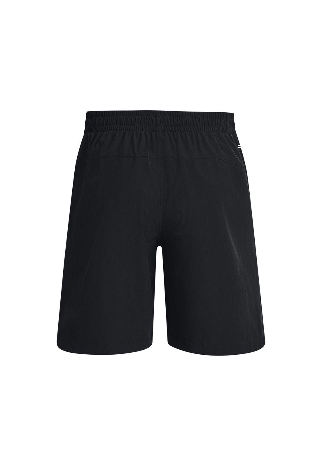 Short Training Tejidos Project Rock Negro Hombre-1