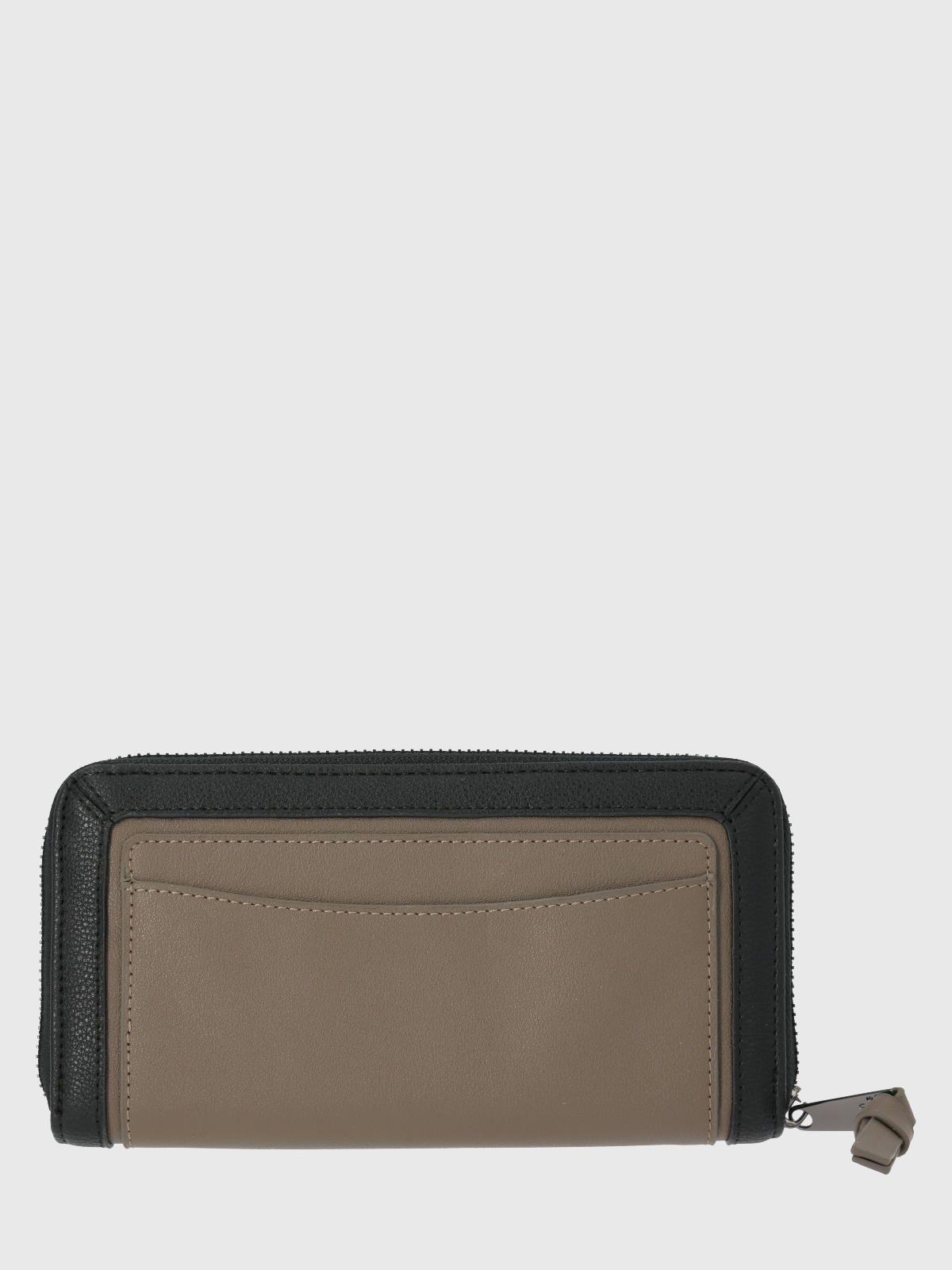 Billetera Ecocuero Negro Bagley Mujer-1