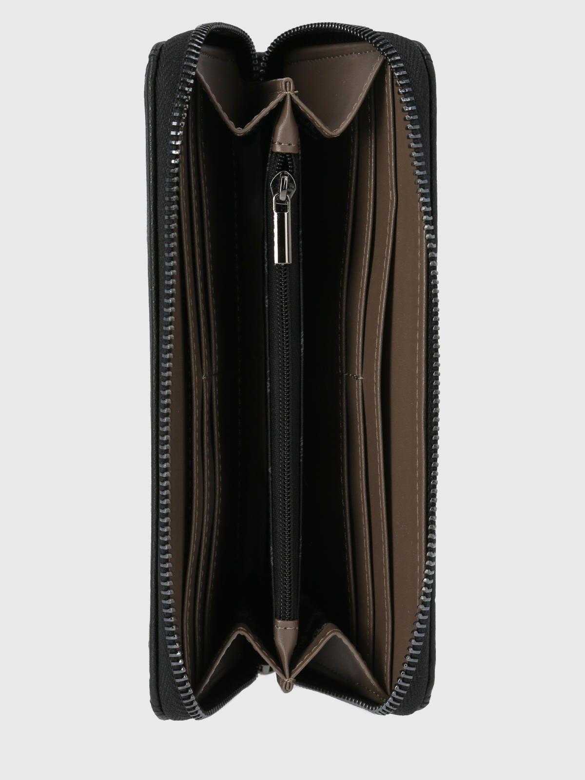 Billetera Ecocuero Negro Bagley Mujer-2