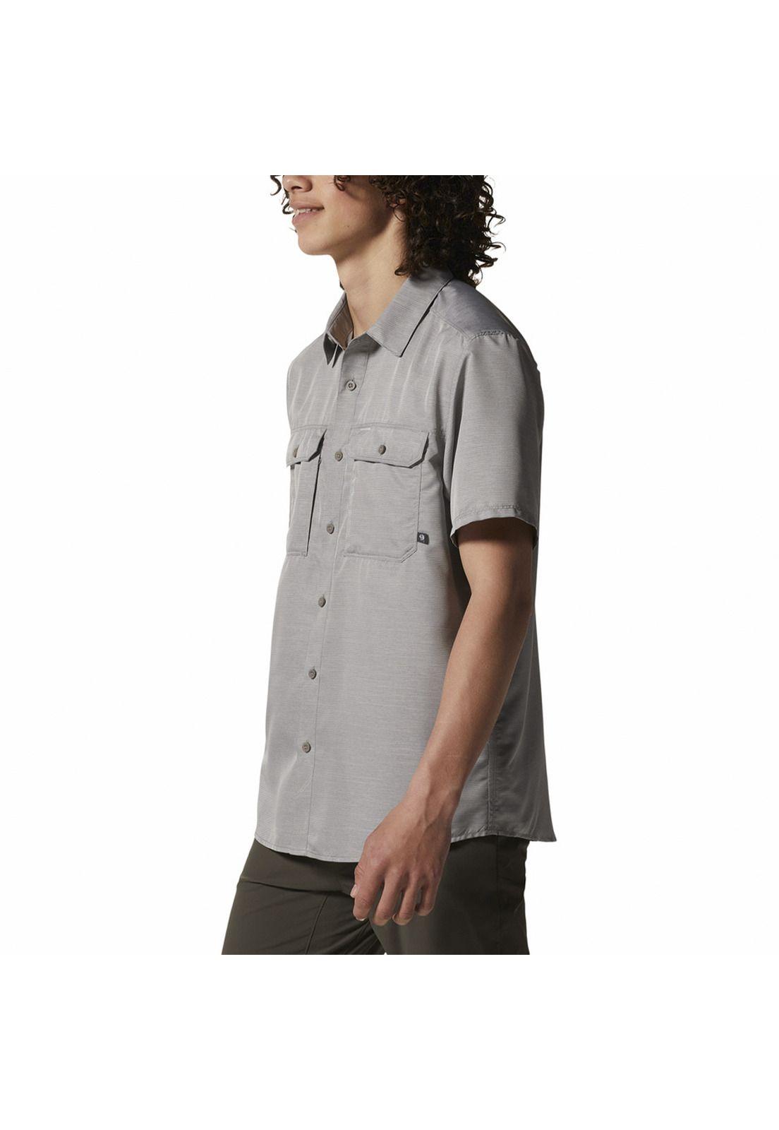 Camisa M/C Hombre Canyon Gris-1