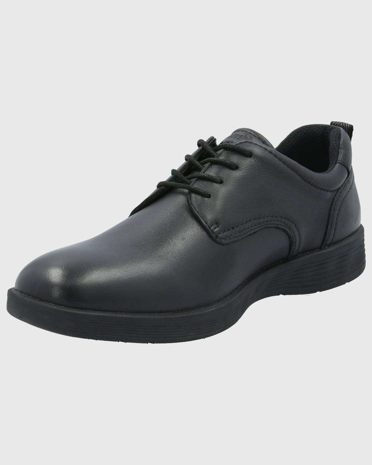 Zapato Cuero Hombre Spinal Town Negro-4