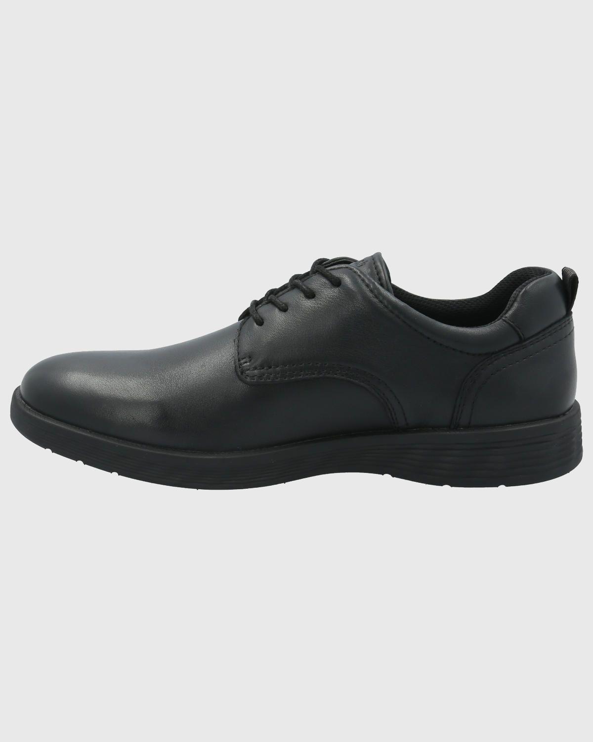 Zapato Cuero Hombre Spinal Town Negro-5