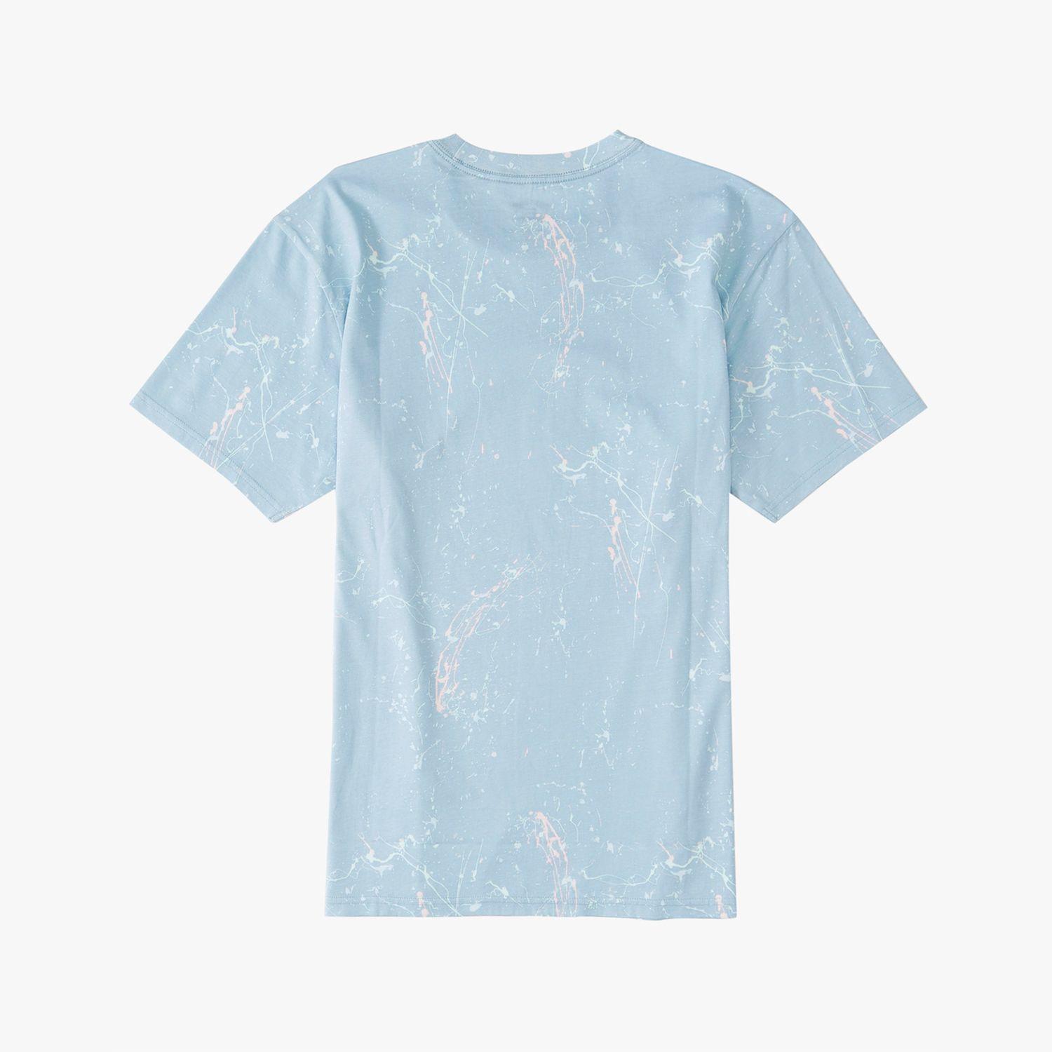 Polera M/C Hombre Essential Wash M Celeste-6