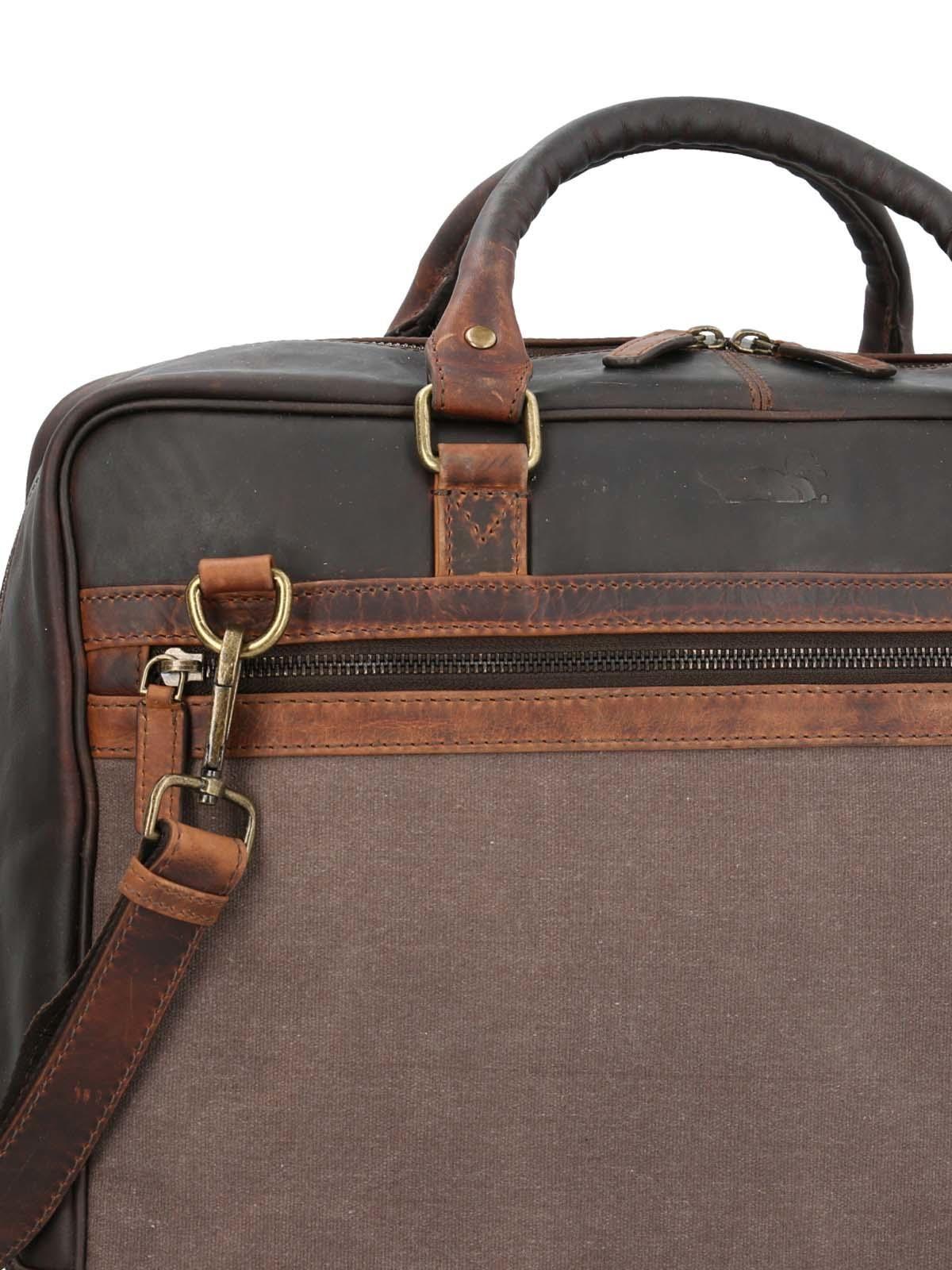 Maletín Wax Unisex Wx Walker Bag Café-2