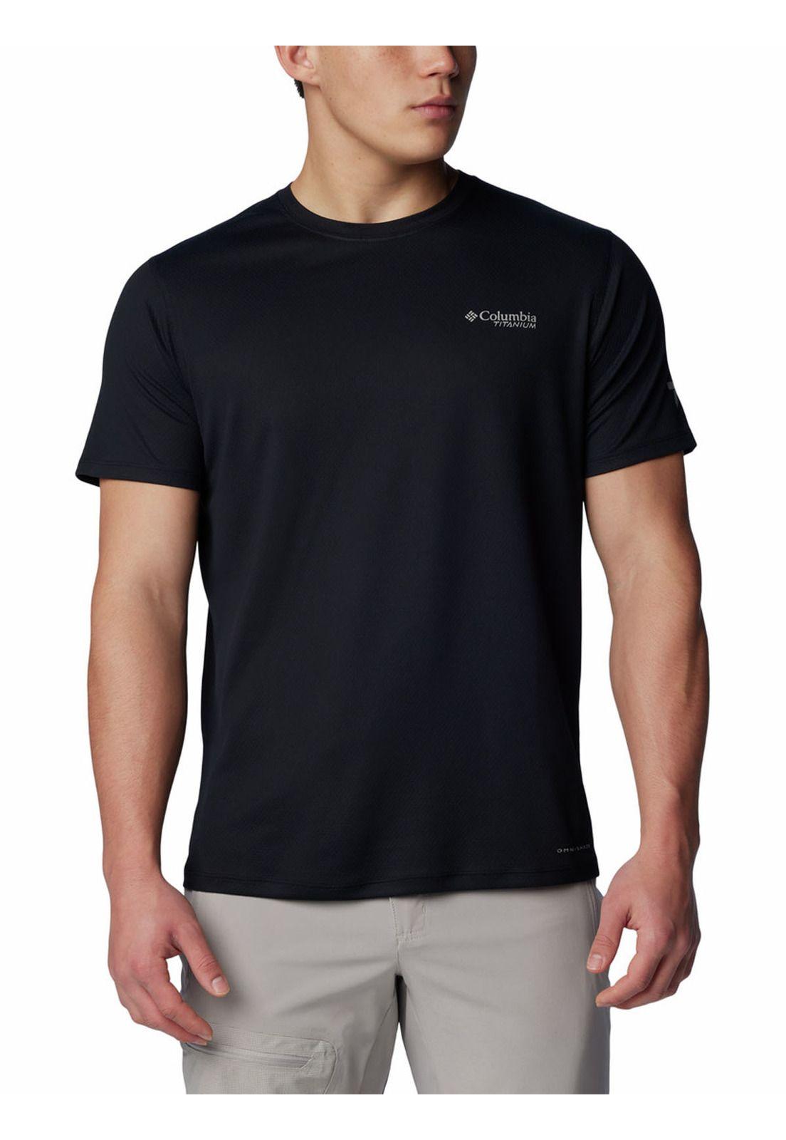 Polera Hombre Summit Valley Crew Negro-0