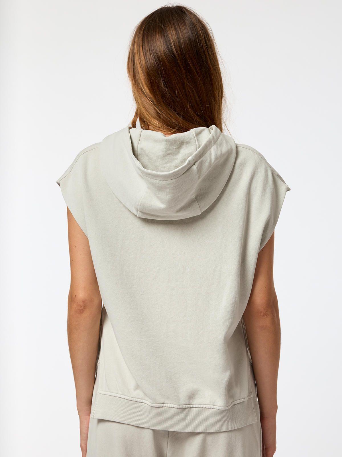 Polerón Sleeveless Crudo Mujer-4