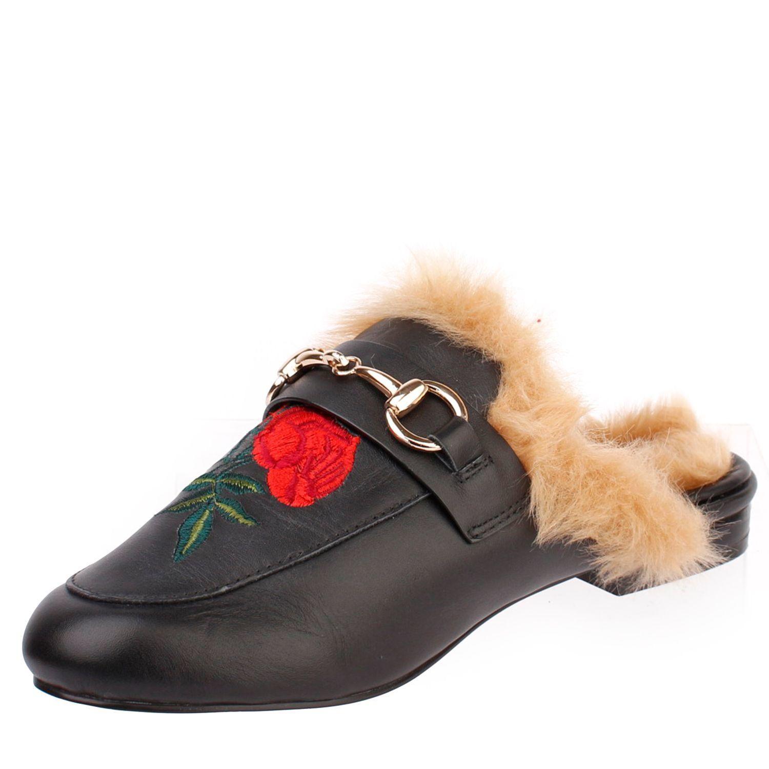 Zapato Mujer Cuero Kara Negro-1