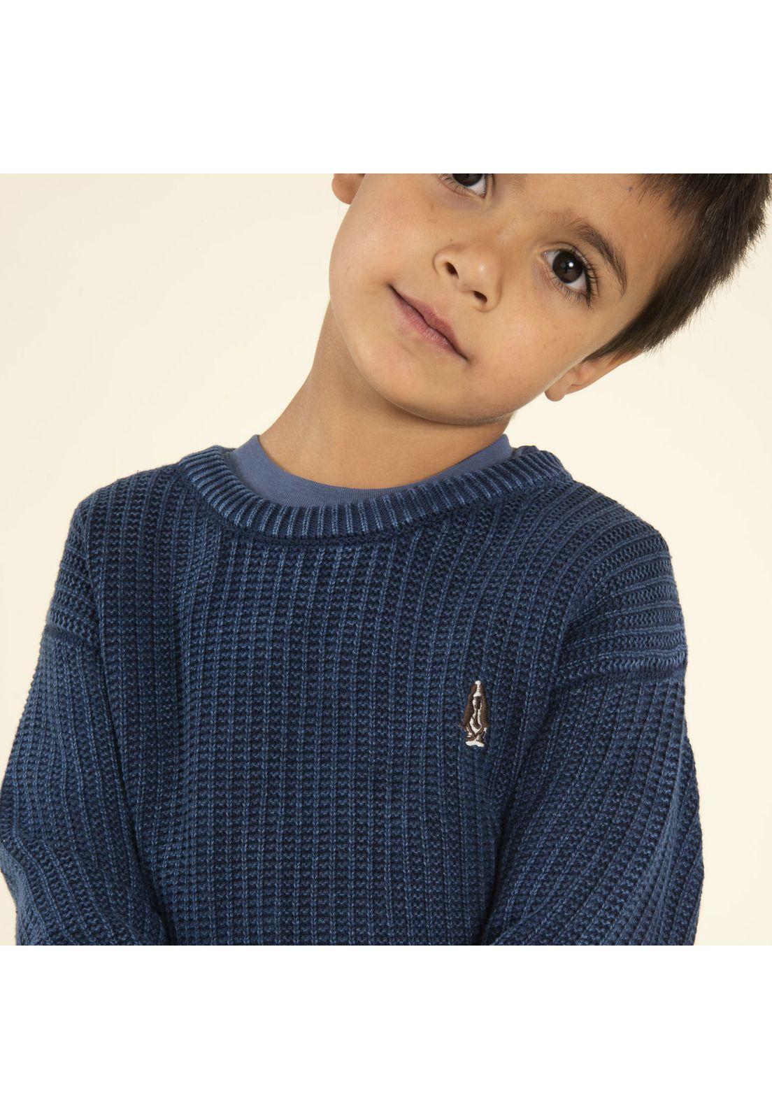 Sweater Niño Jersey Azul-2