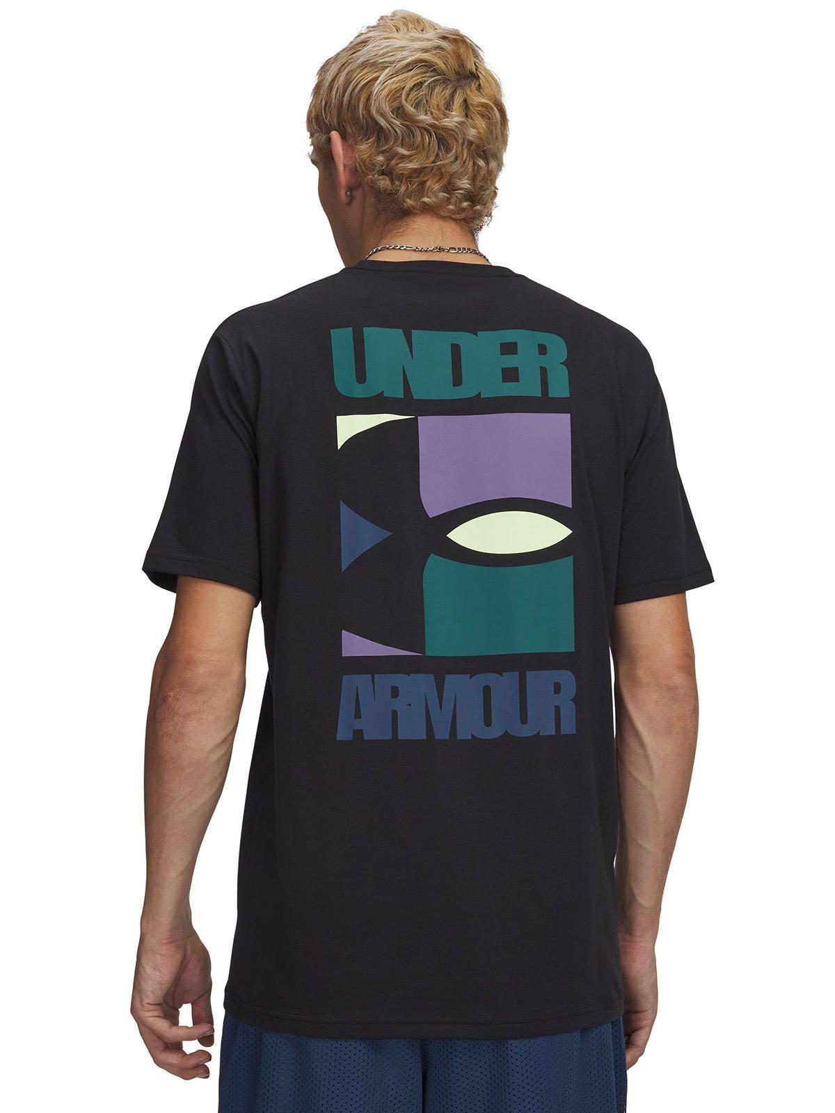 Polera M/C Hombre M Block Logo Ss Negro-1