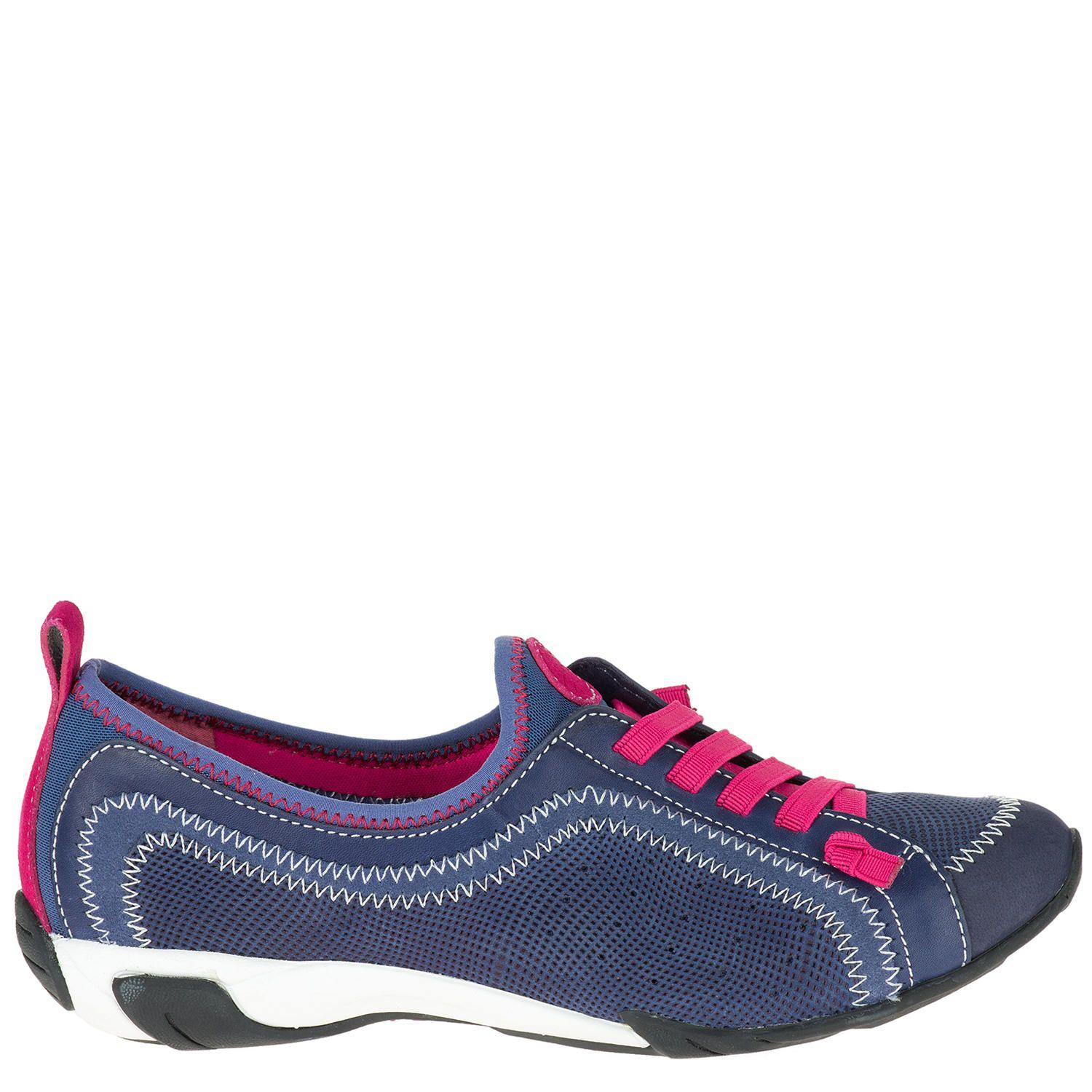 Zapatilla  Mujer Qualify Azul-2