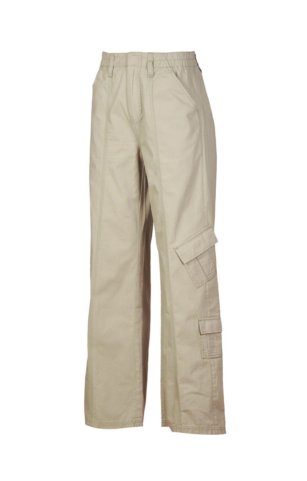 Pantalón Algodón Orgánico Mujer Adria Verde-0