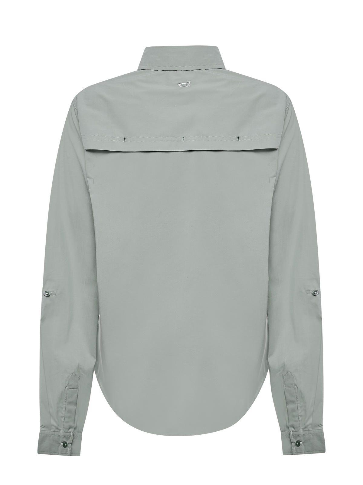 Blusa Algodón Orgánico Mujer Coop Gris -1