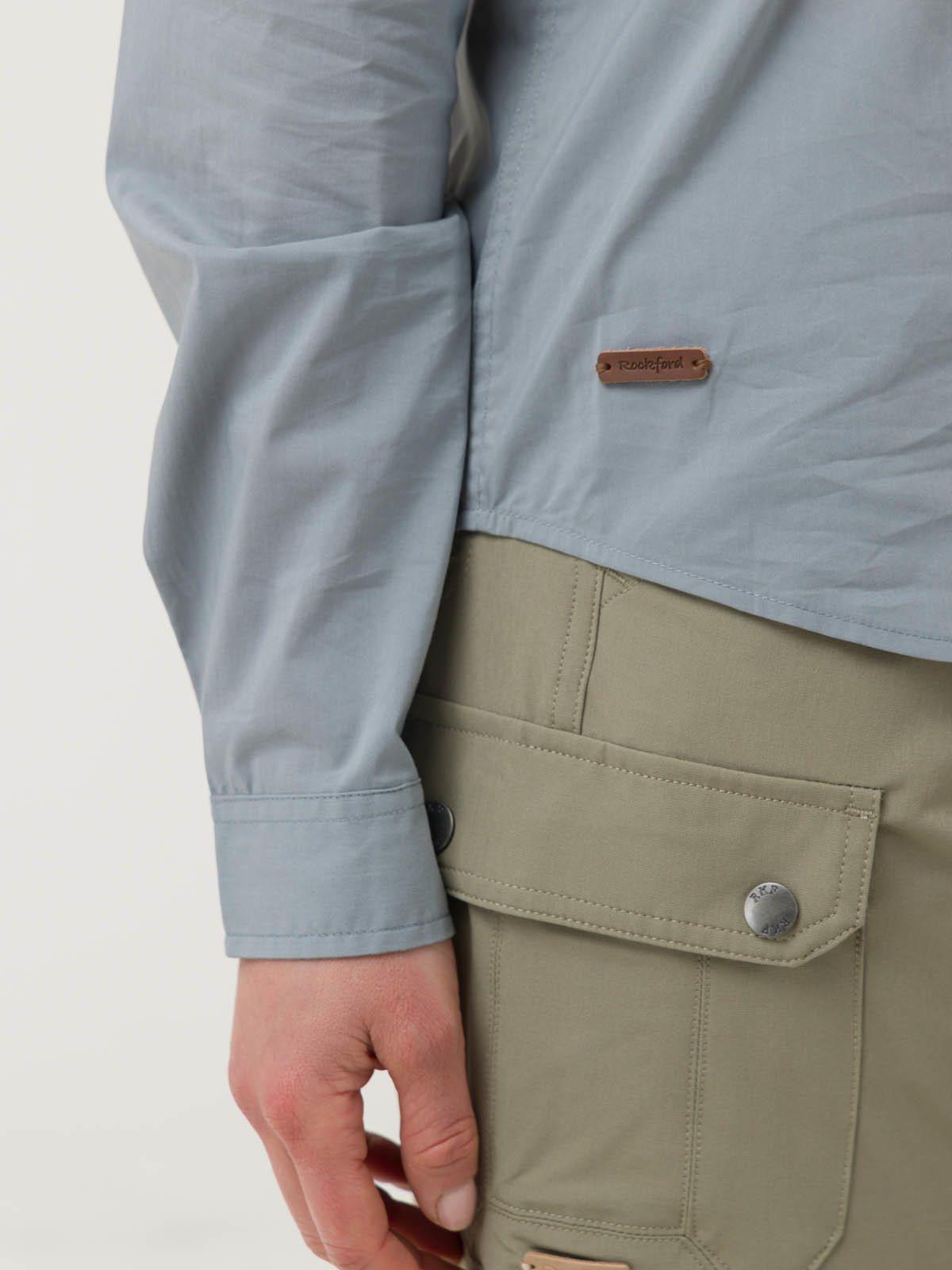 Blusa Algodón Orgánico Mujer Coop Gris -7