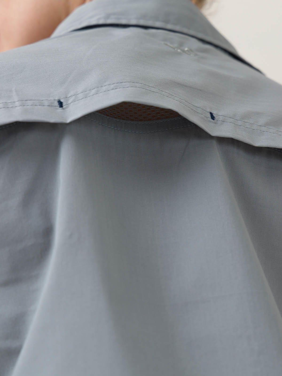 Blusa Algodón Orgánico Mujer Coop Gris -8