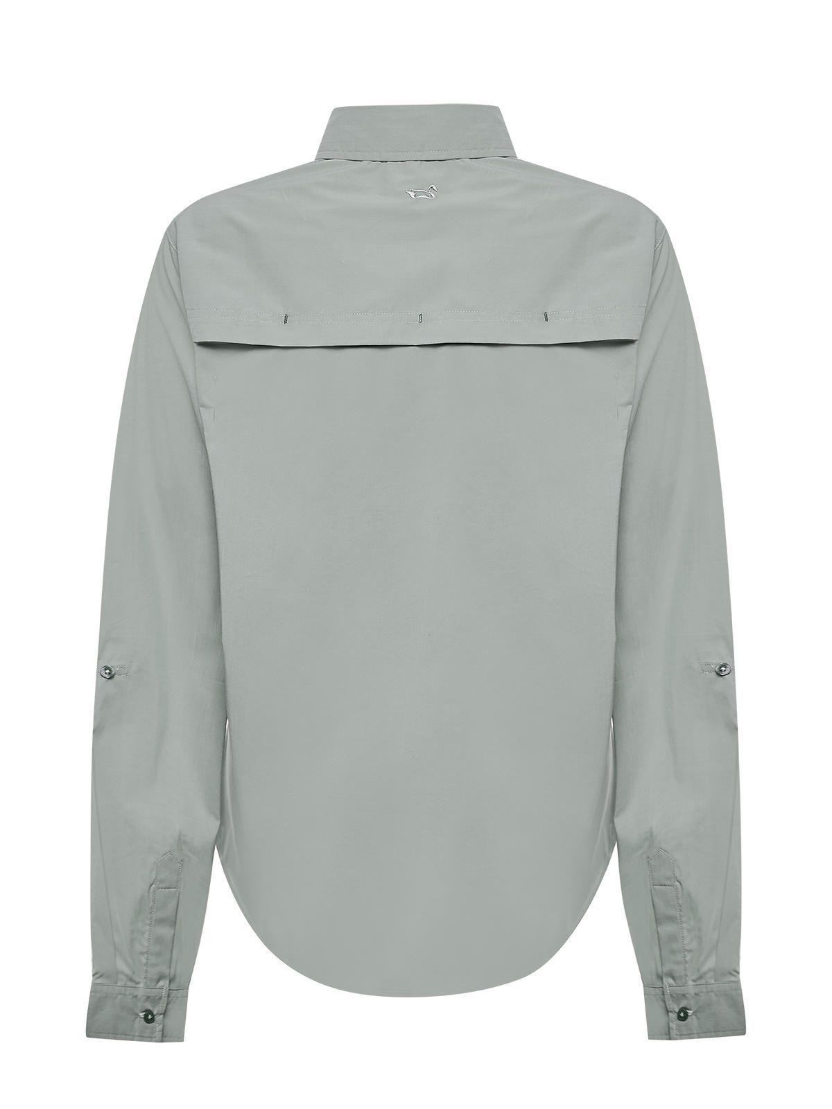 Blusa Algodón Orgánico Mujer Coop Gris -1