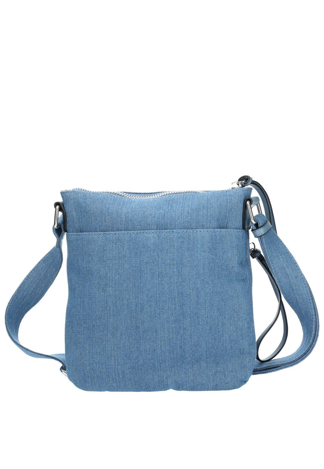 Cartera De Hombro Casual Anje Cross Azul Mujer-2