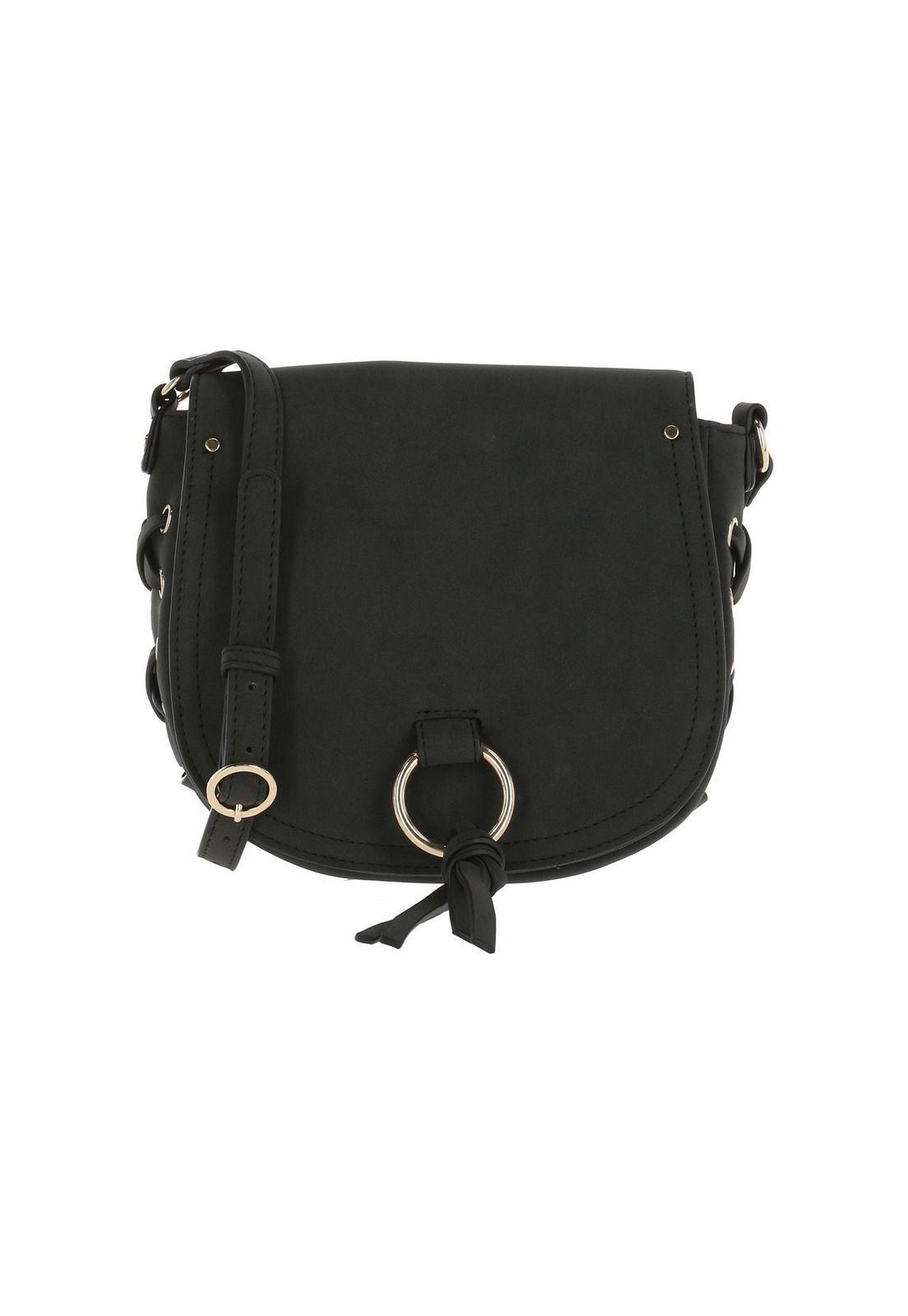 Cartera Ecocuero Sam Crossbody Negro-0