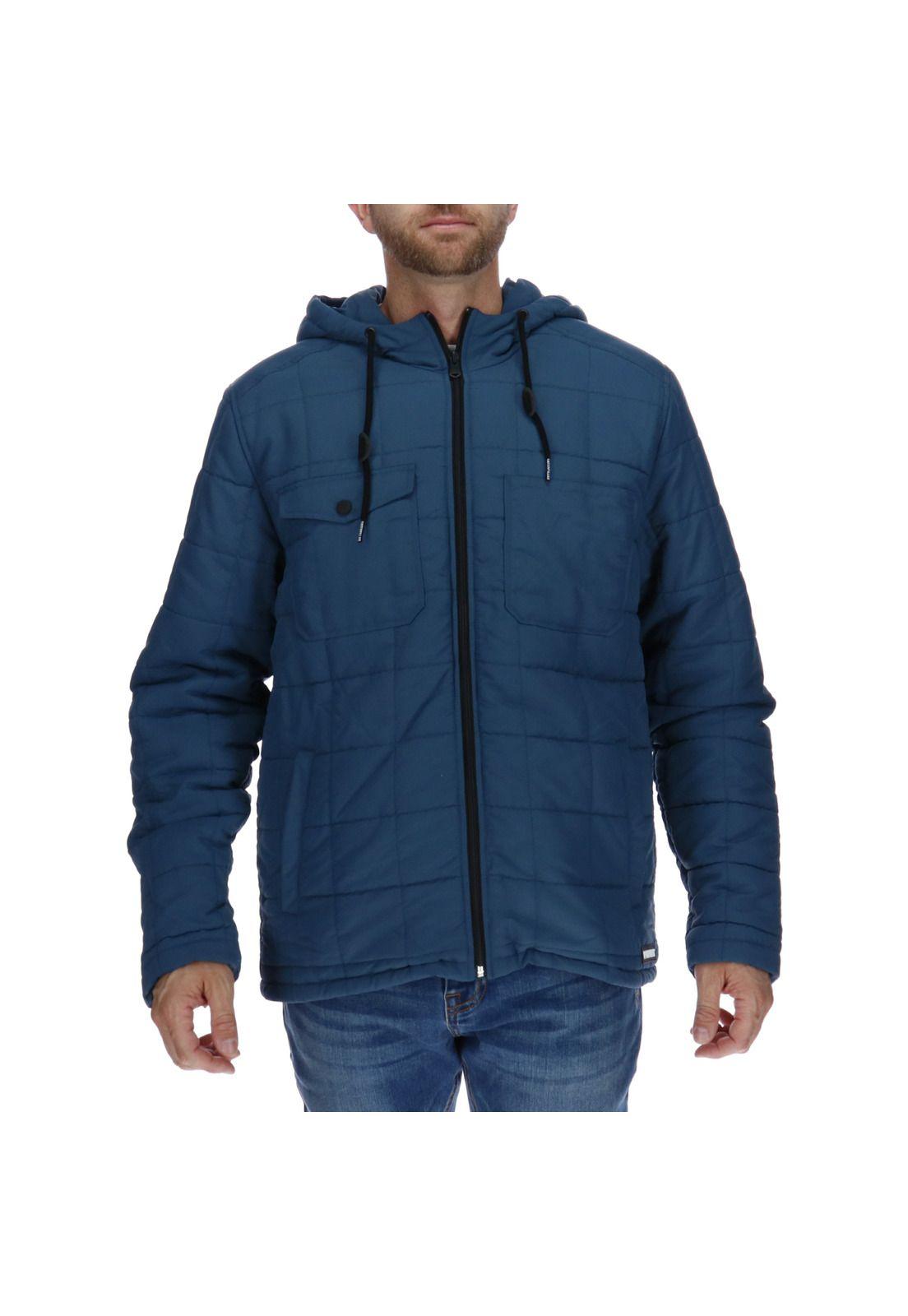 Chaqueta Hombre Foundation Interior Quilt Jacket Nylon Azul Petróleo-0