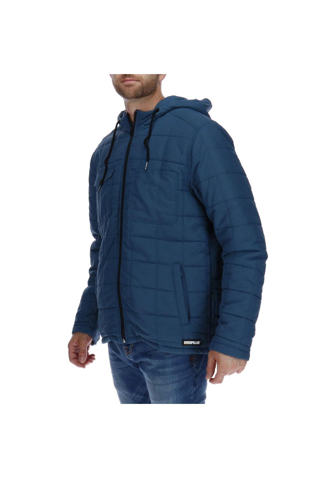 Chaqueta Hombre Foundation Interior Quilt Jacket Nylon Azul Petróleo-1