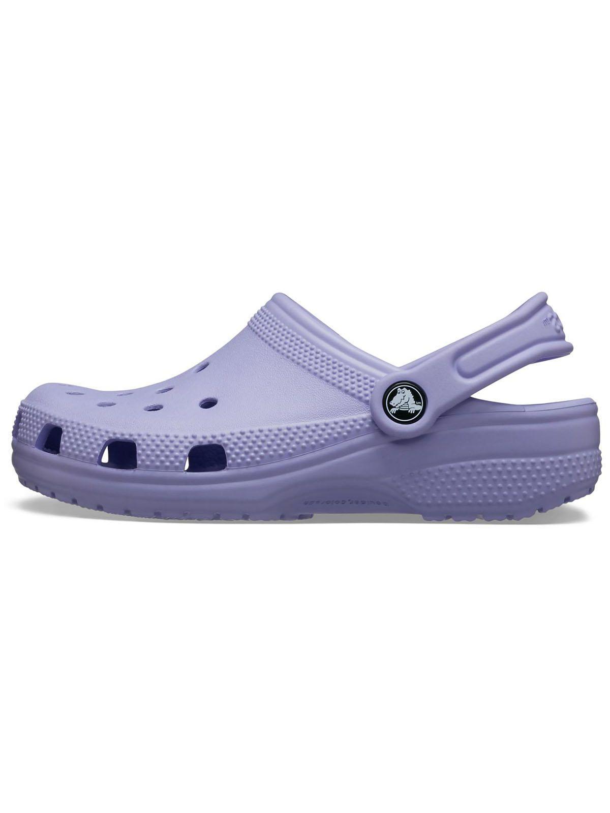 Zueco Crocs Niña Classic Clog K Morado-2