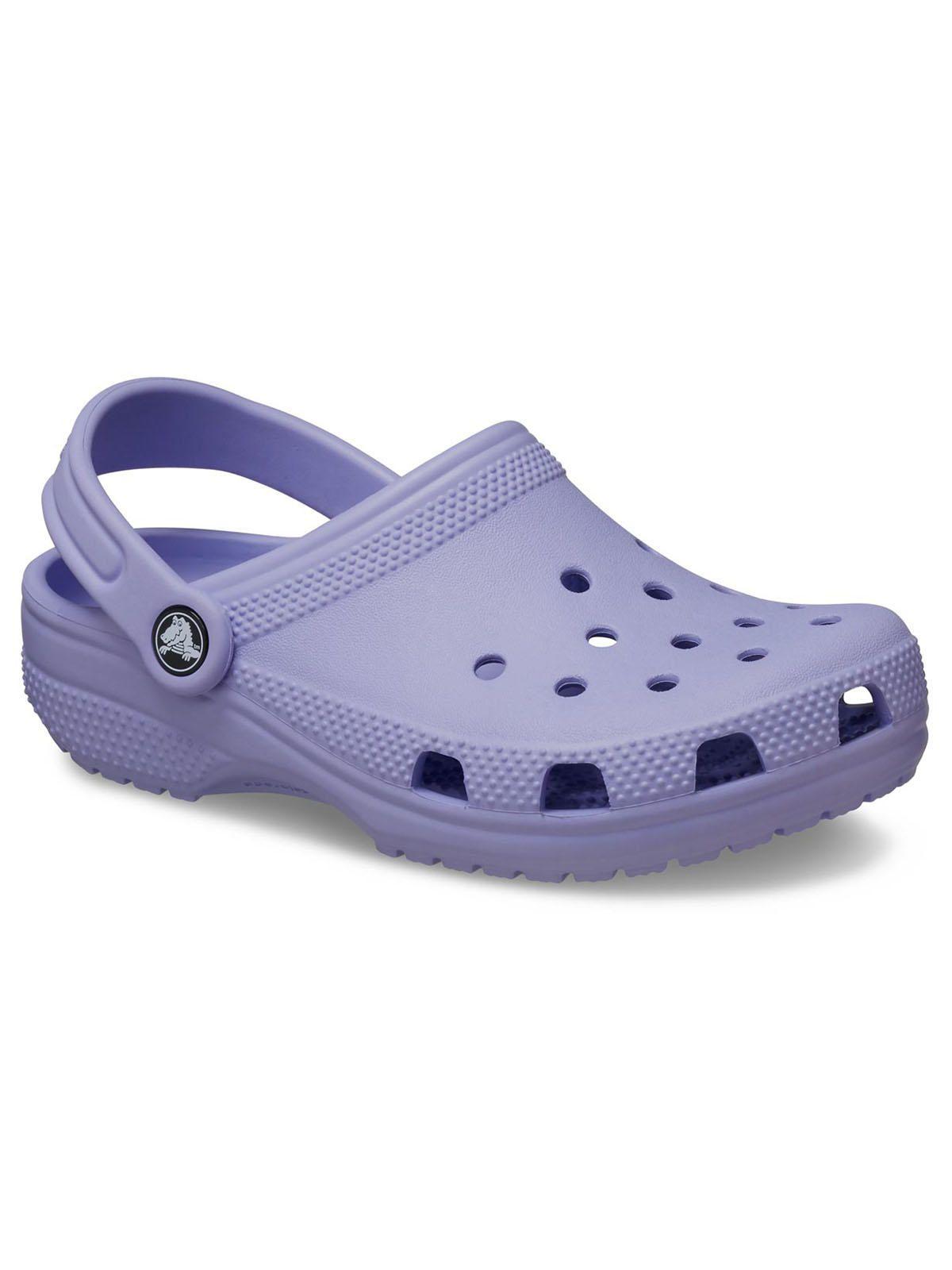 Zueco Crocs Niña Classic Clog K Morado-7