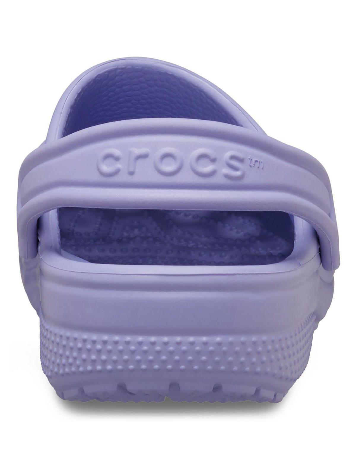 Zueco Crocs Niña Classic Clog K Morado-8