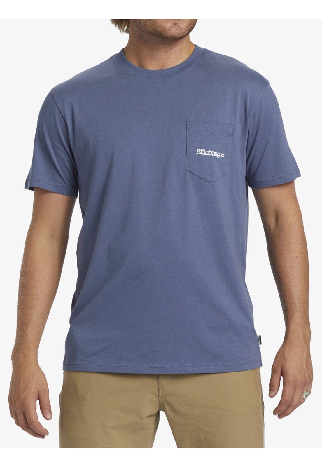 Polera Hombre Funghi Pocket Azul-0