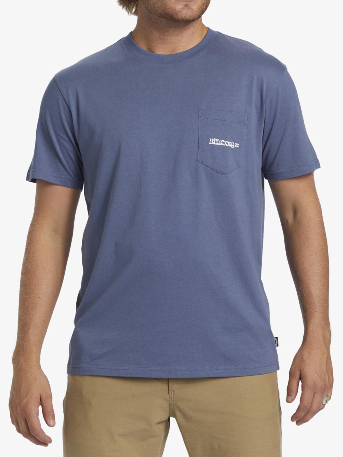 Polera Hombre Funghi Pocket Azul-0