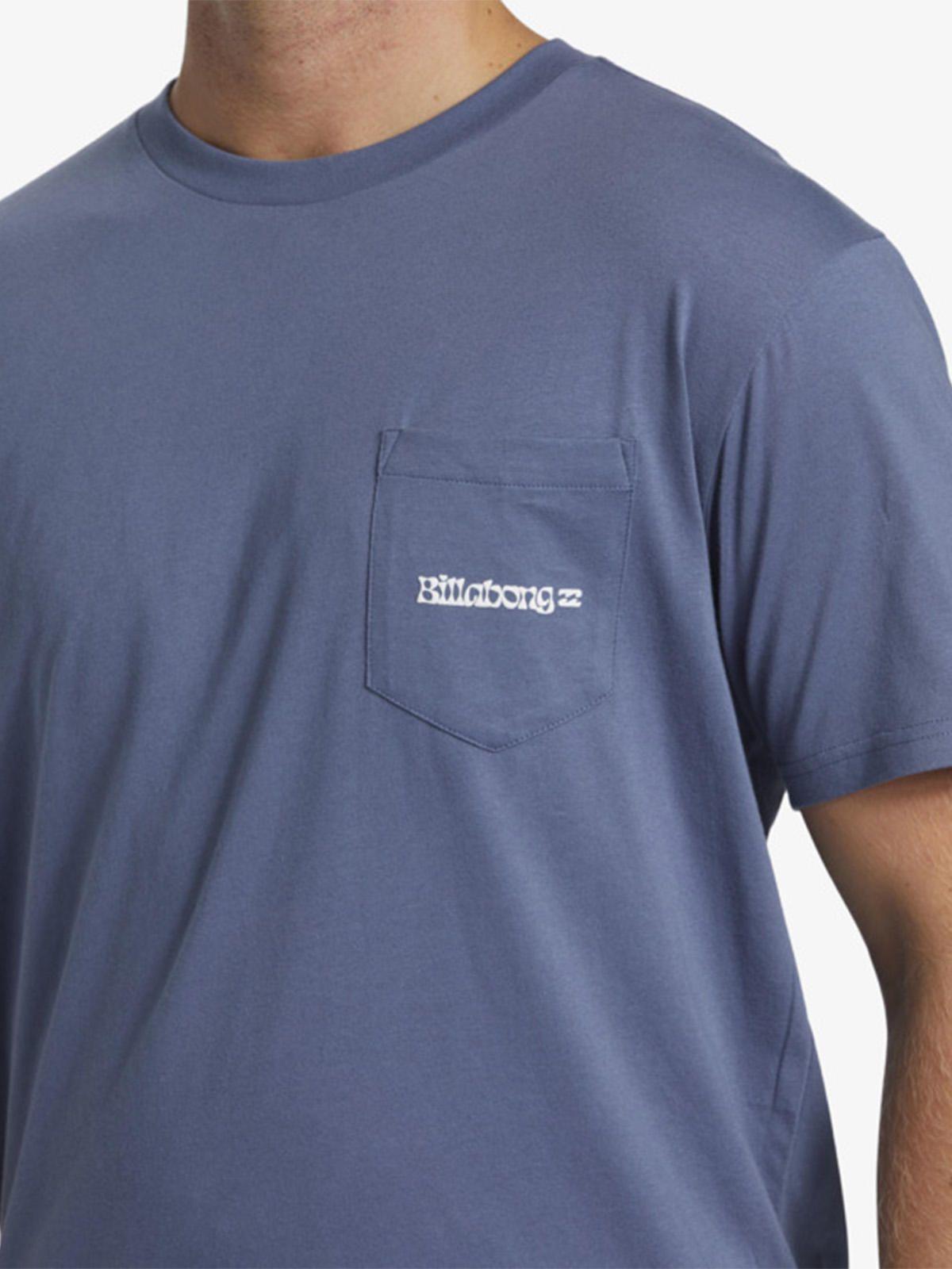 Polera Hombre Funghi Pocket Azul-6