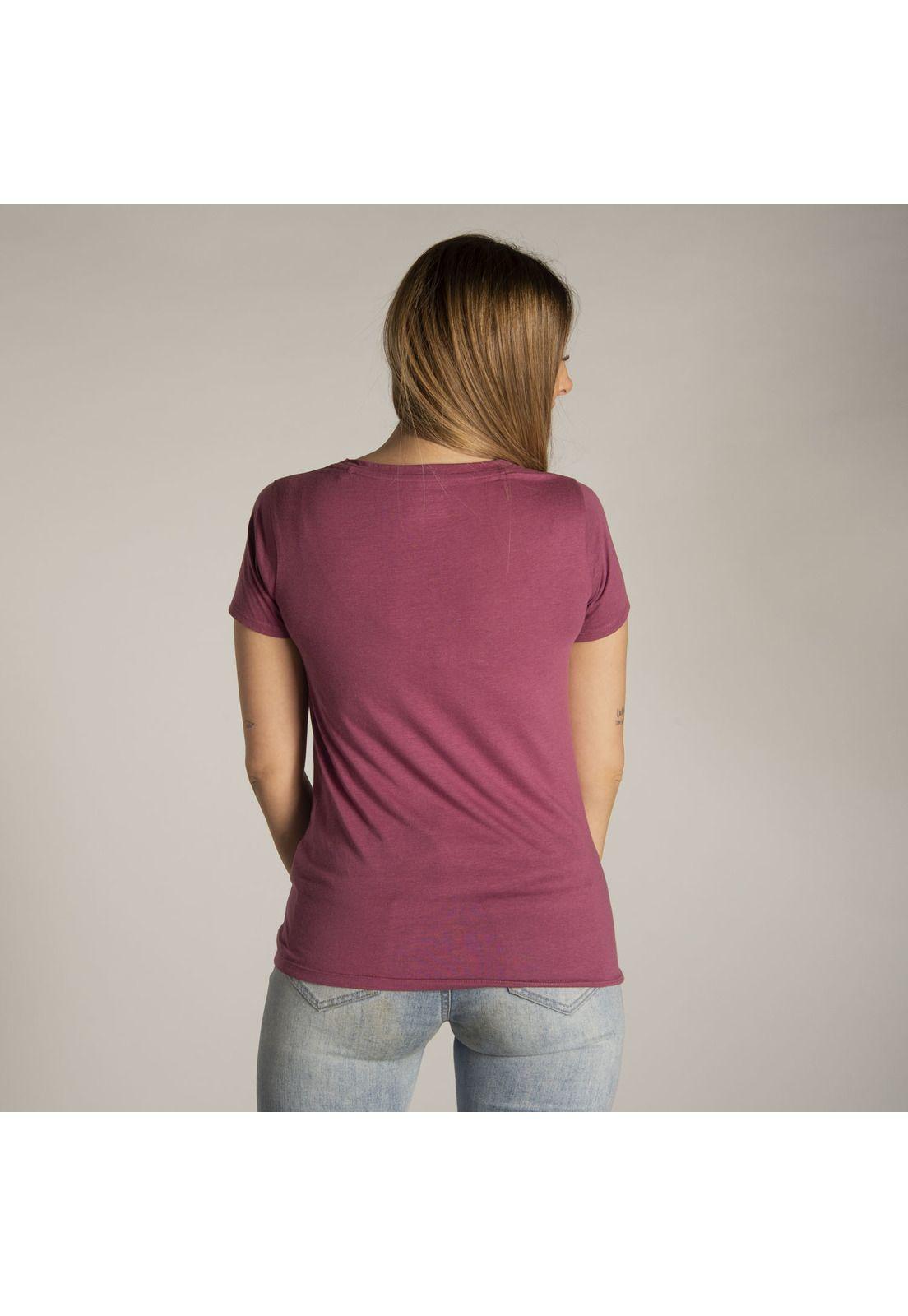 Polera M/C Mujer W Box Logo Tee Rojo-2