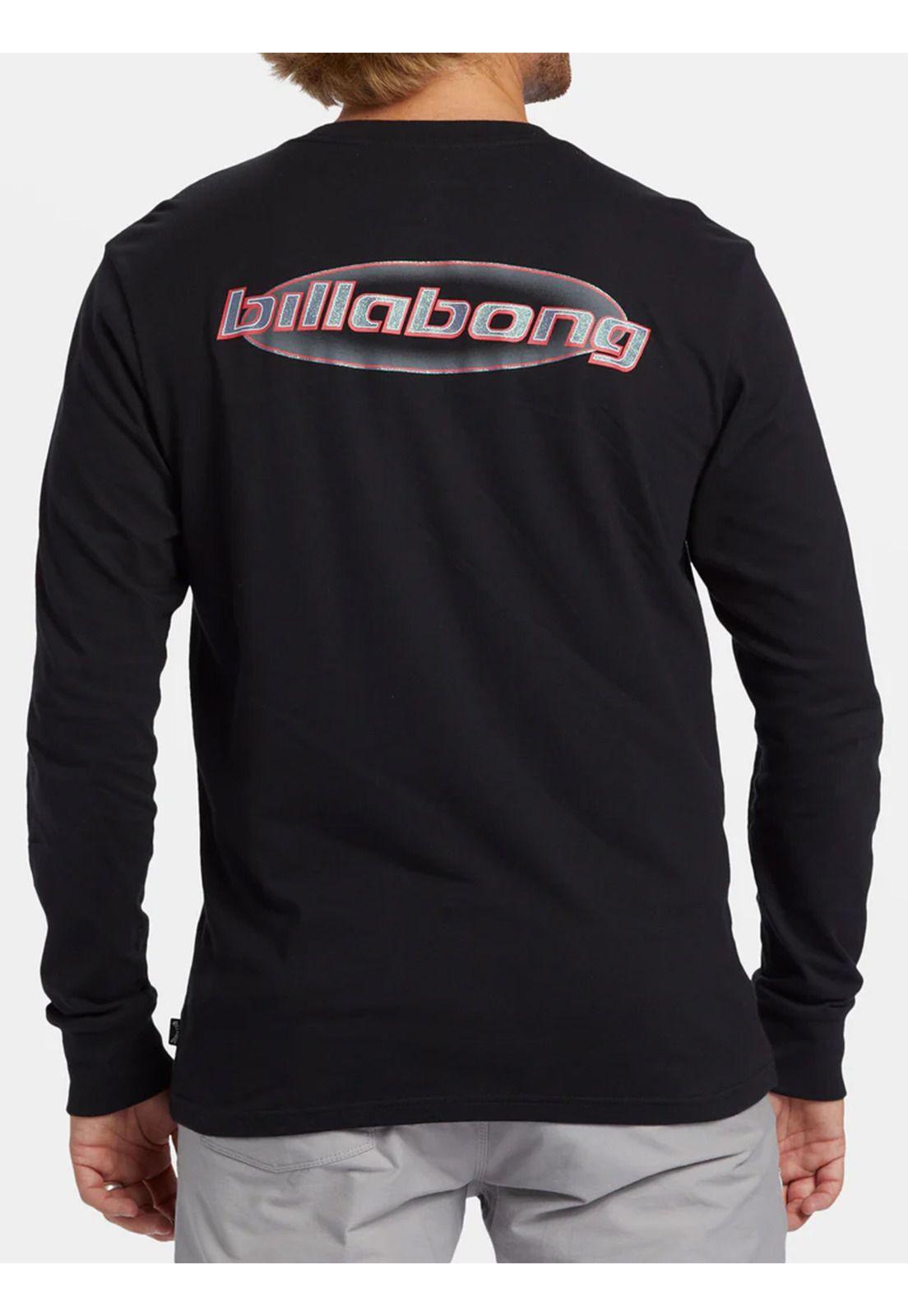 Polera manga larga Hombre Walled Negra-1