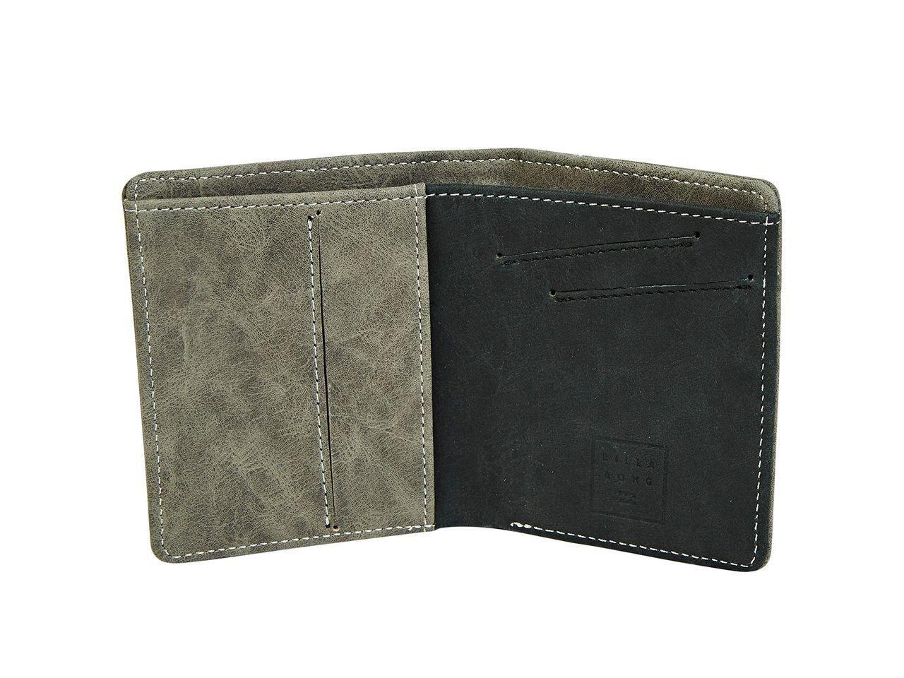 Billetera Hombre Gaviotas Pu Wallet Gris-1