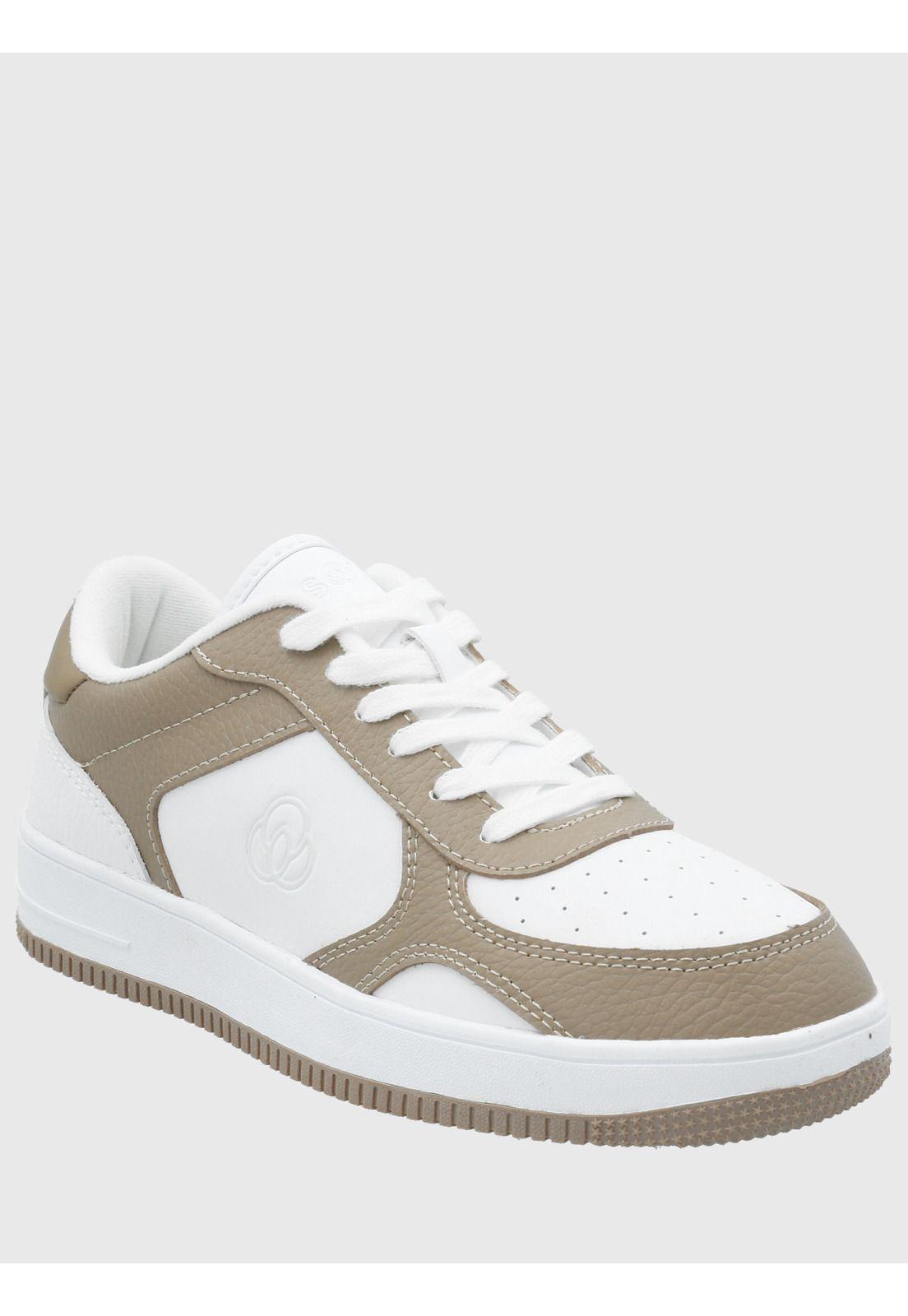 Zapatilla Mujer Alyson Pro Blanca/Beige Bsoul-0
