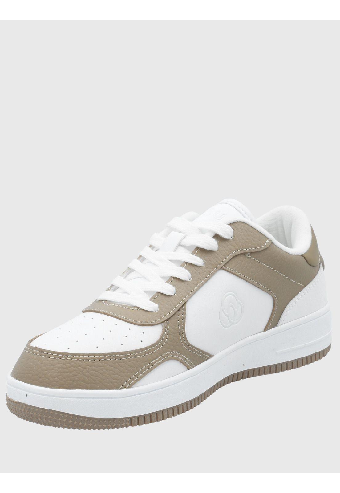 Zapatilla Mujer Alyson Pro Blanca/Beige Bsoul-4