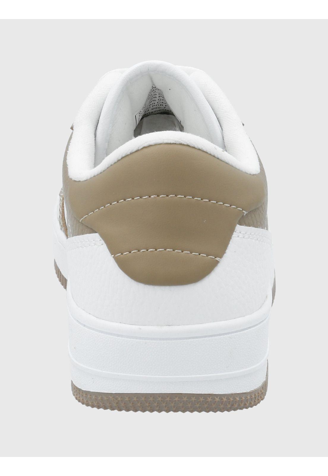 Zapatilla Mujer Alyson Pro Blanca/Beige Bsoul-6
