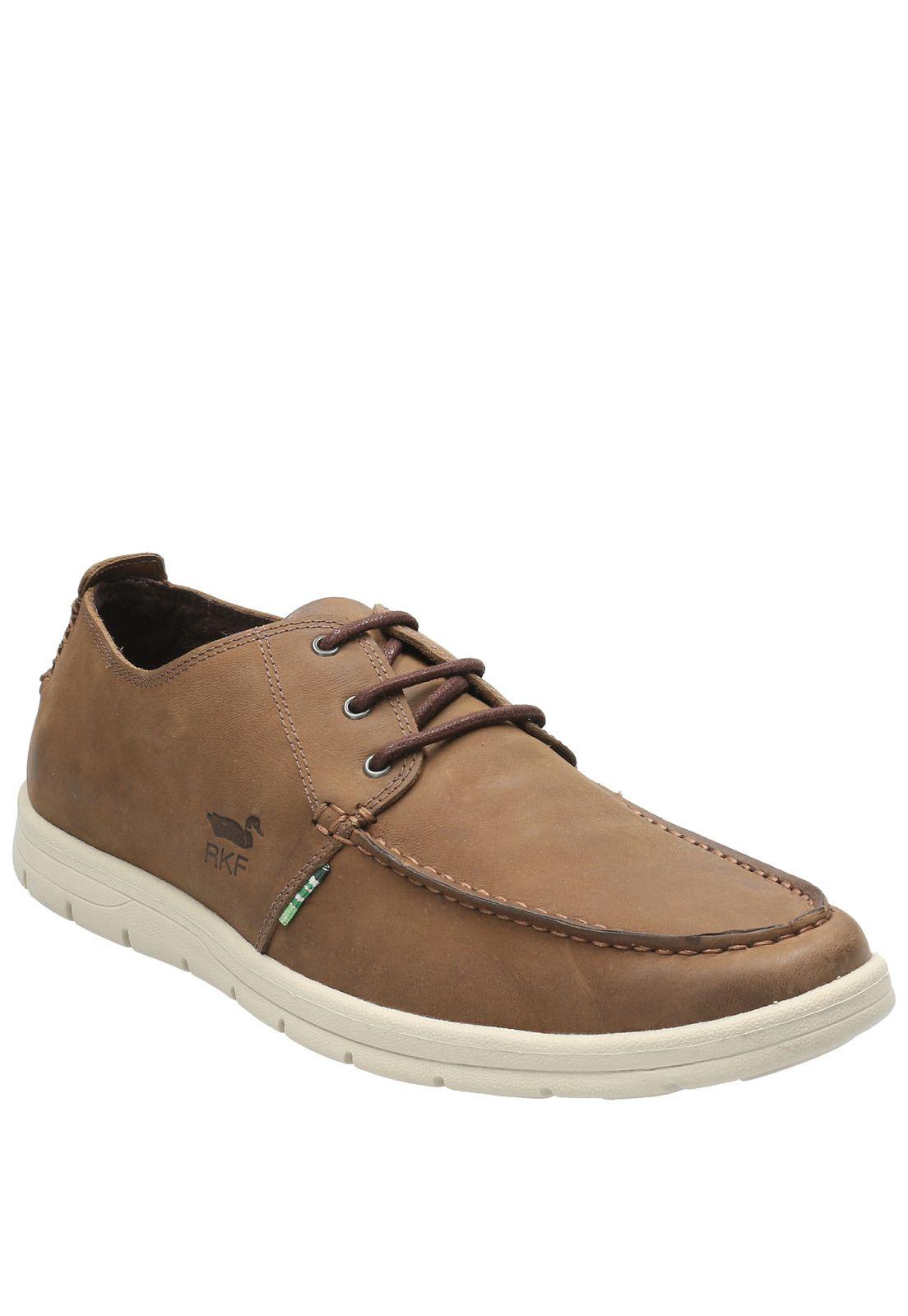 Zapato Cuero Hombre Adam Café-1