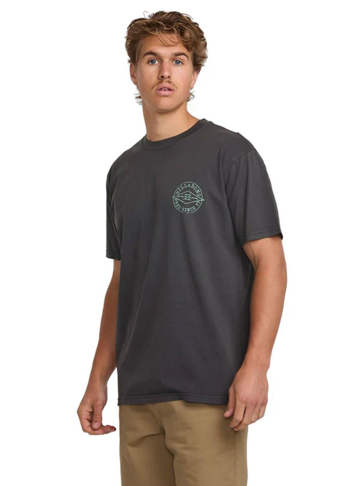 Polera Hombre Big Dave Premium Negra Billabong-3