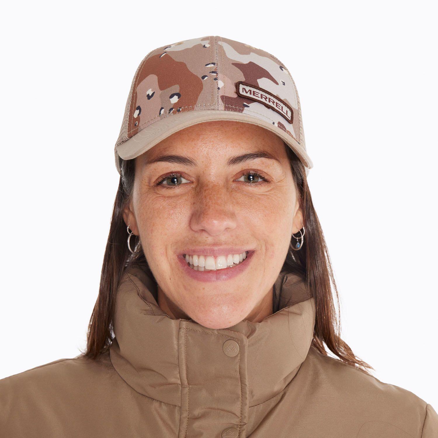 Jockey Unisex Camo Trucker Cap Crema-1