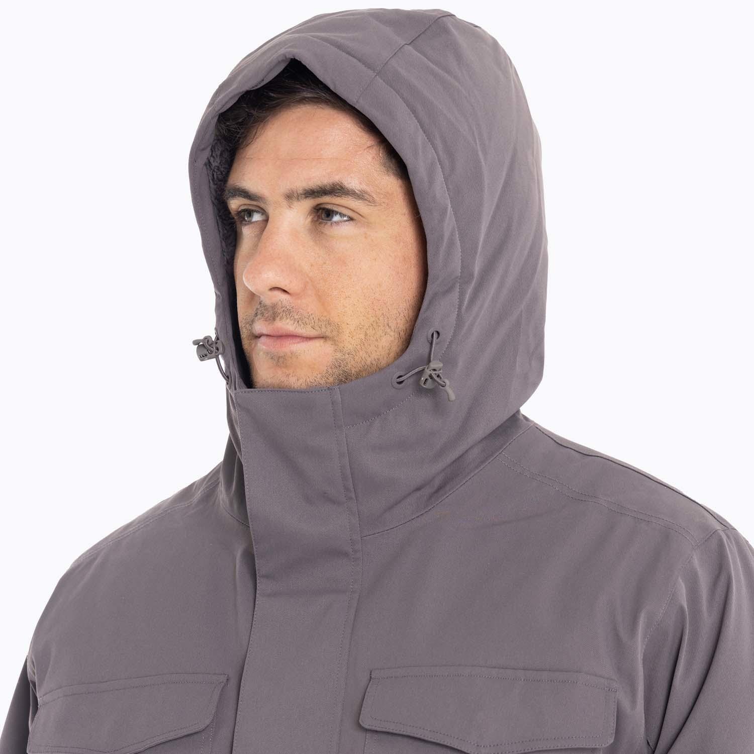 Parka Hombre Tennessee Gris Merrell-6