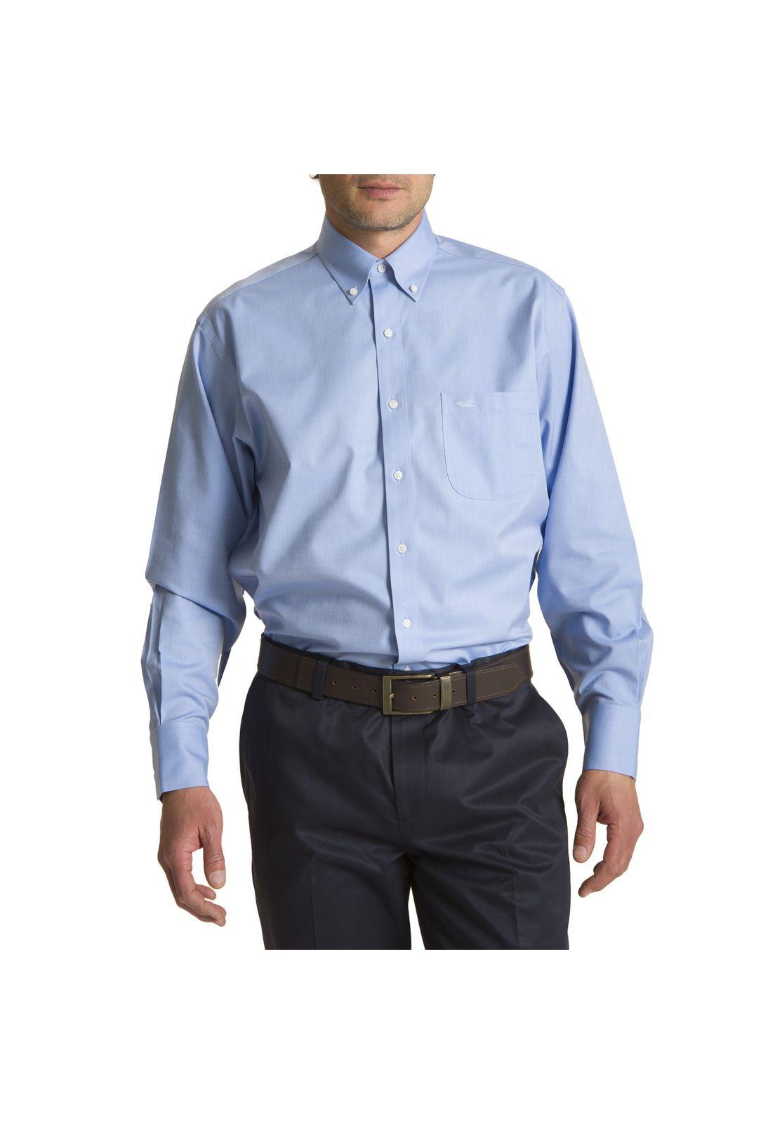 Camisa Libre de arrugas Celeste Rockford-0