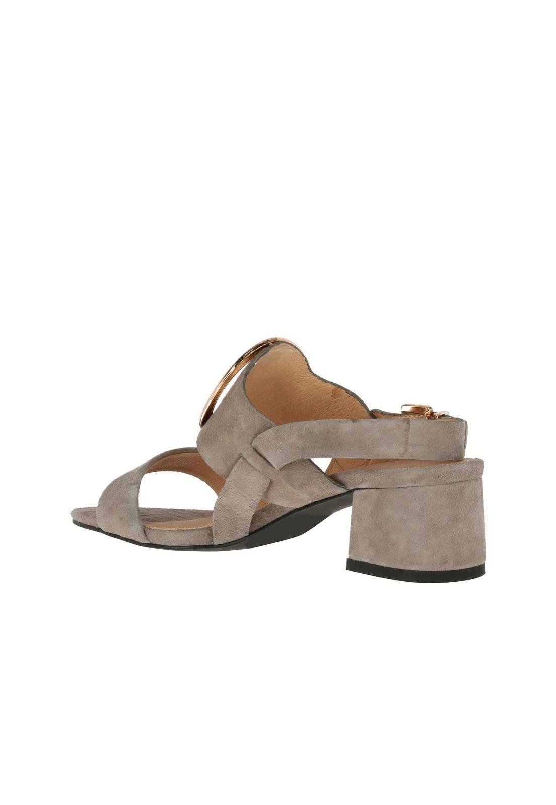 Sandalia Cuero Feelings Gris-4