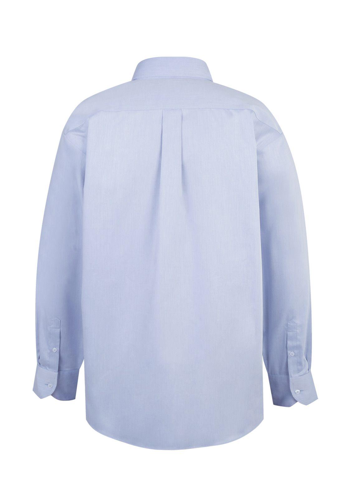 Camisa Casual Easylife Hombre Solid Azul-3