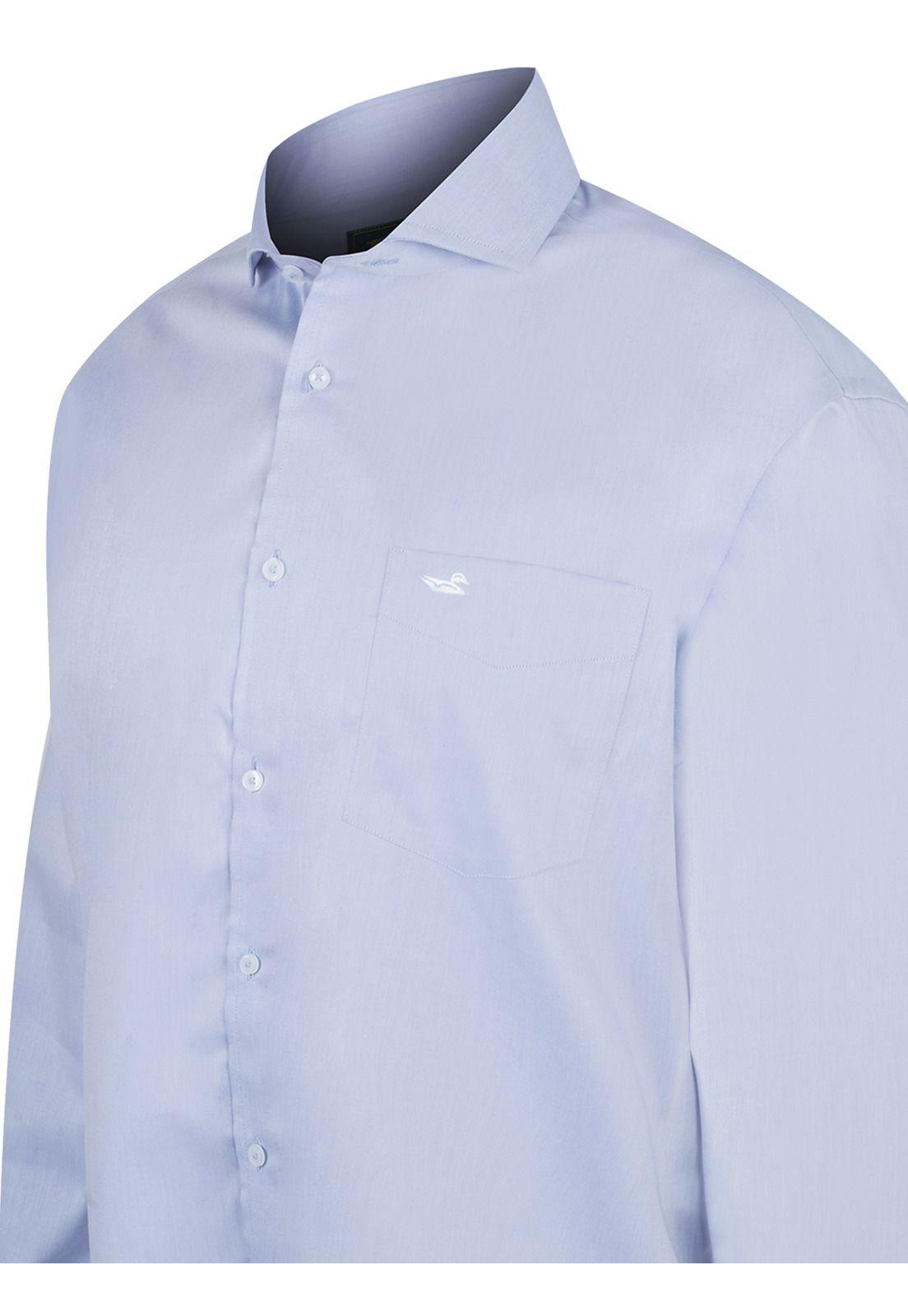 Camisa Casual Easylife Hombre Solid Azul-4