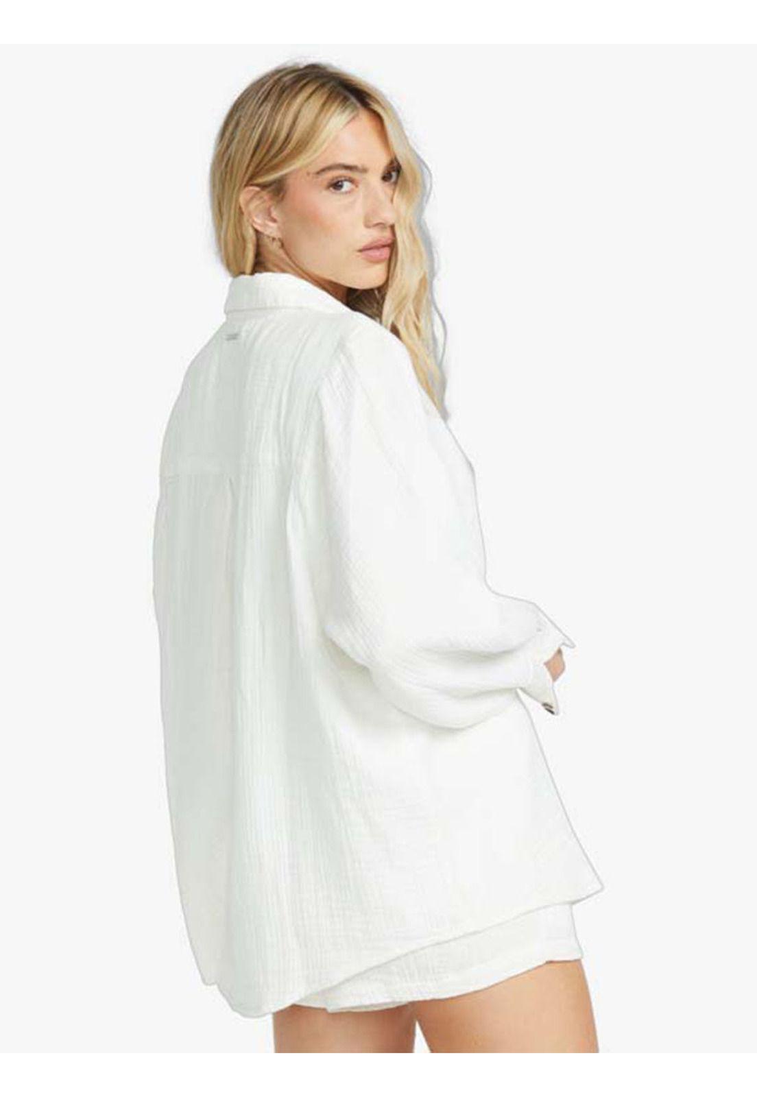 Blusa Mujer Swell Blanca Billabong-3