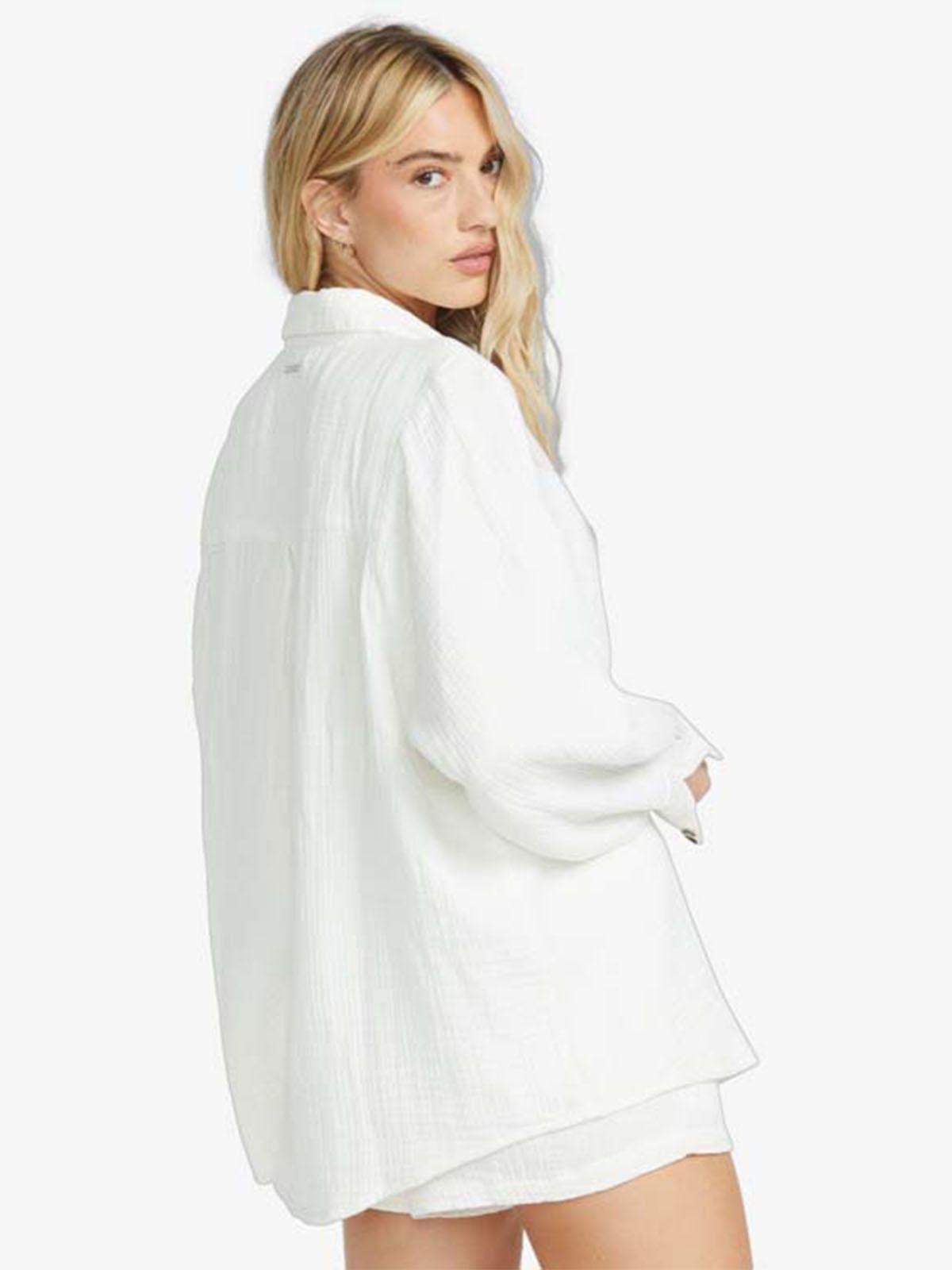 Blusa Mujer Swell Blanca Billabong-3