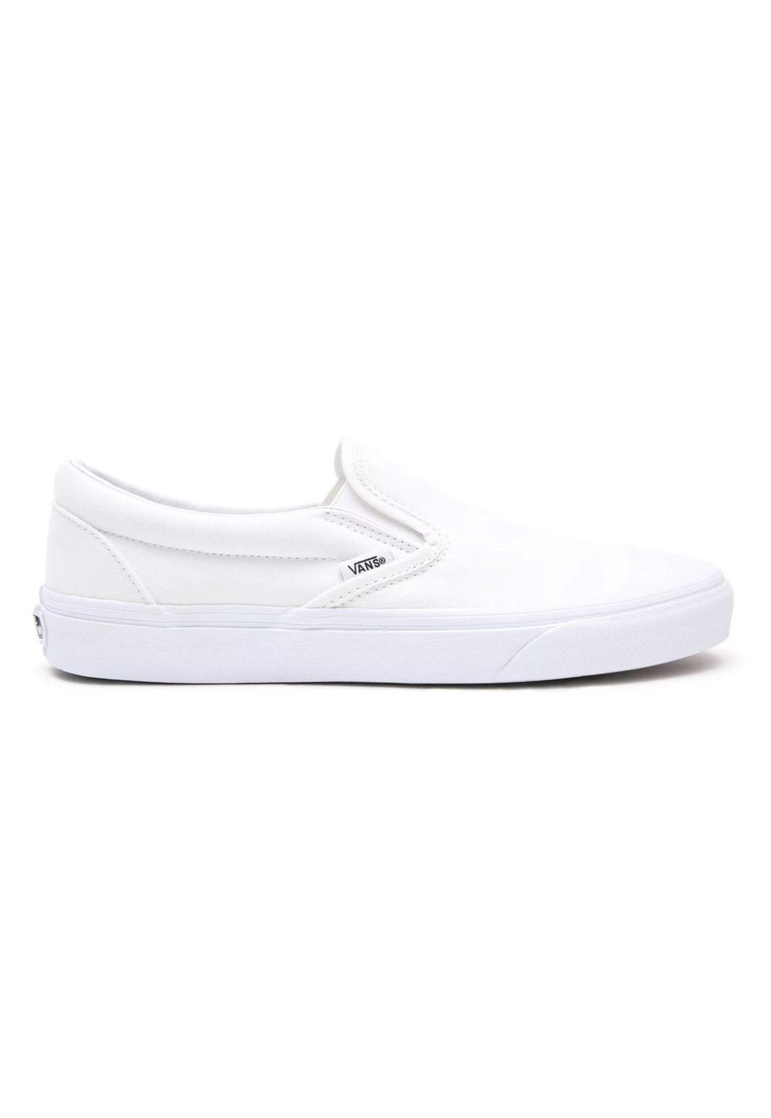 Zapatillas Unisex UA Classic Slip-On Blanca-0
