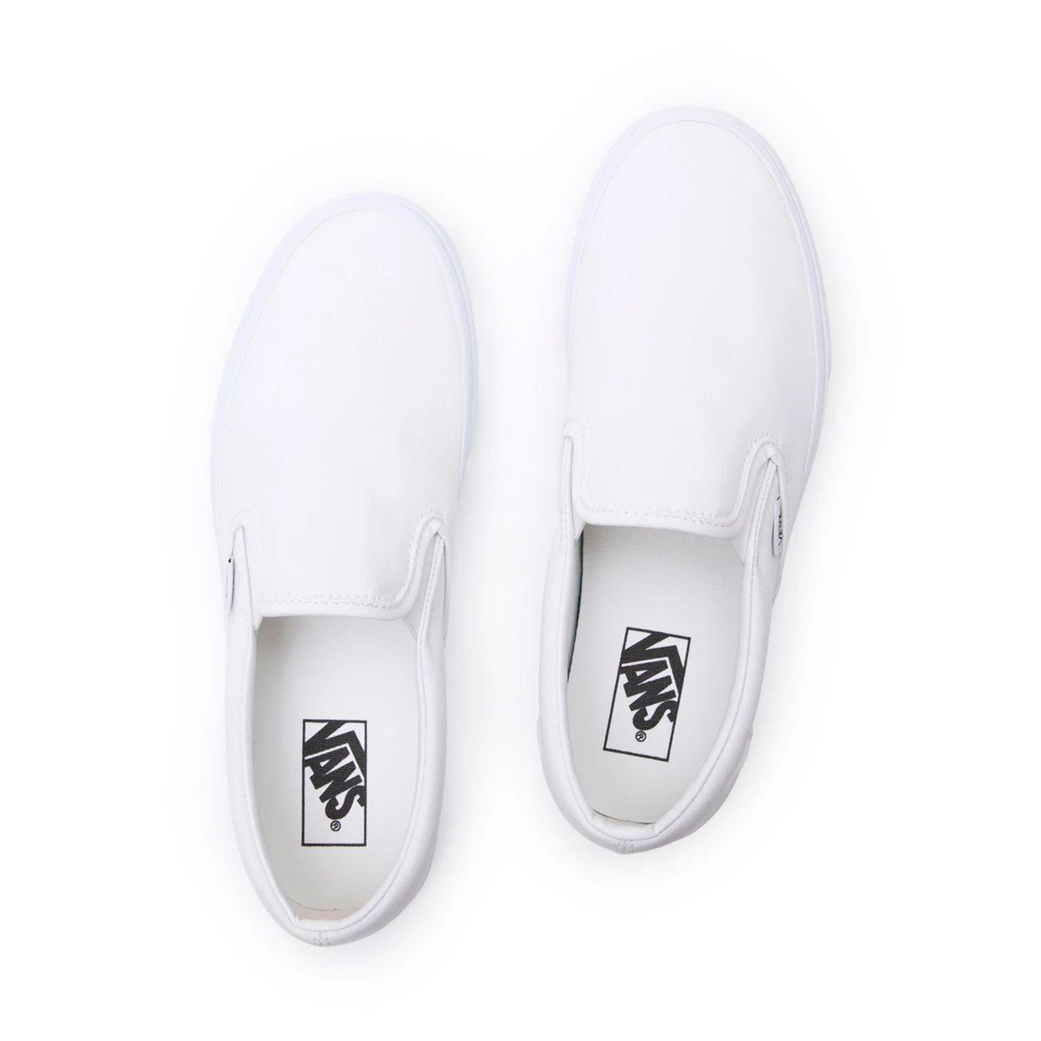 Zapatillas Unisex UA Classic Slip-On Blanca-2