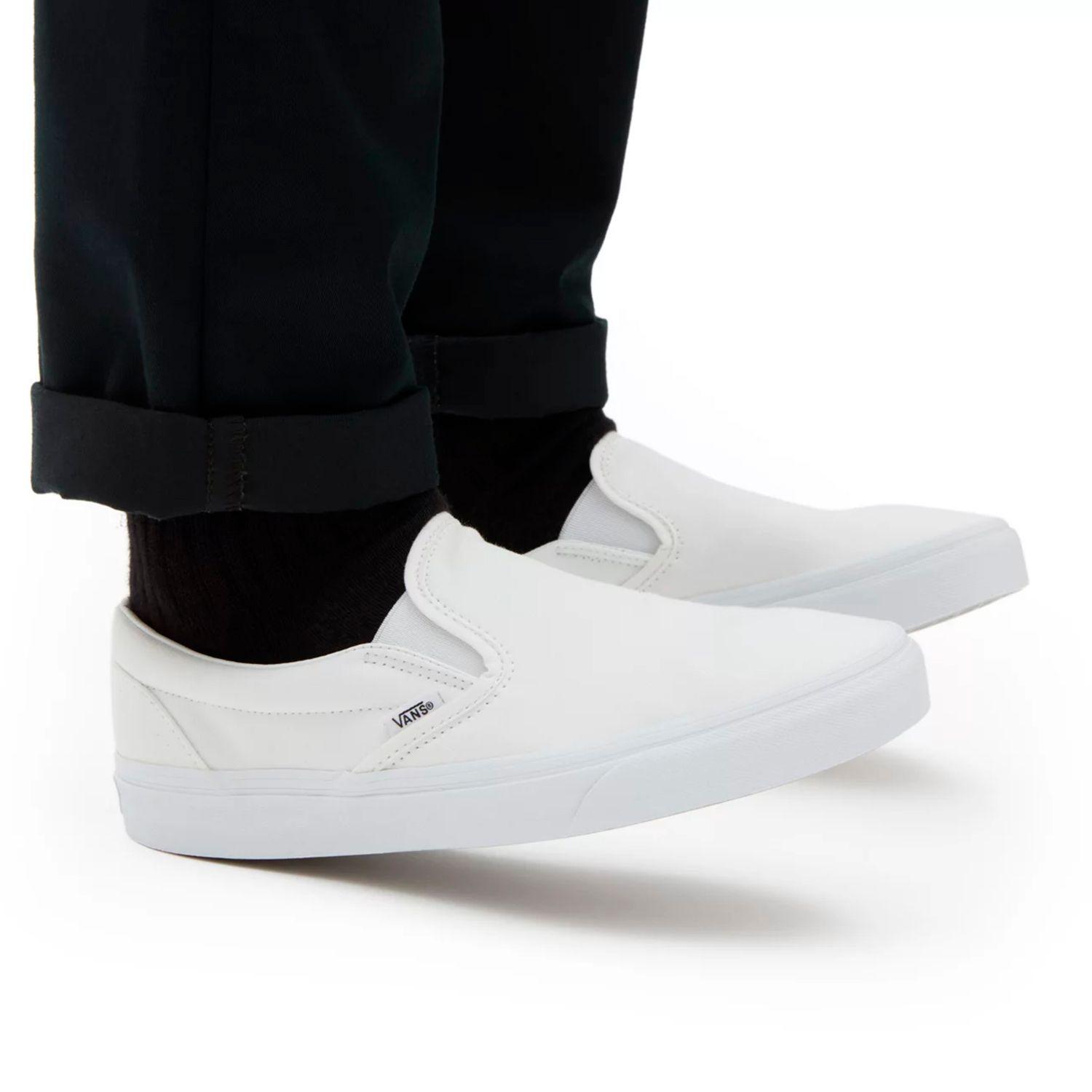 Zapatillas Unisex UA Classic Slip-On Blanca-3