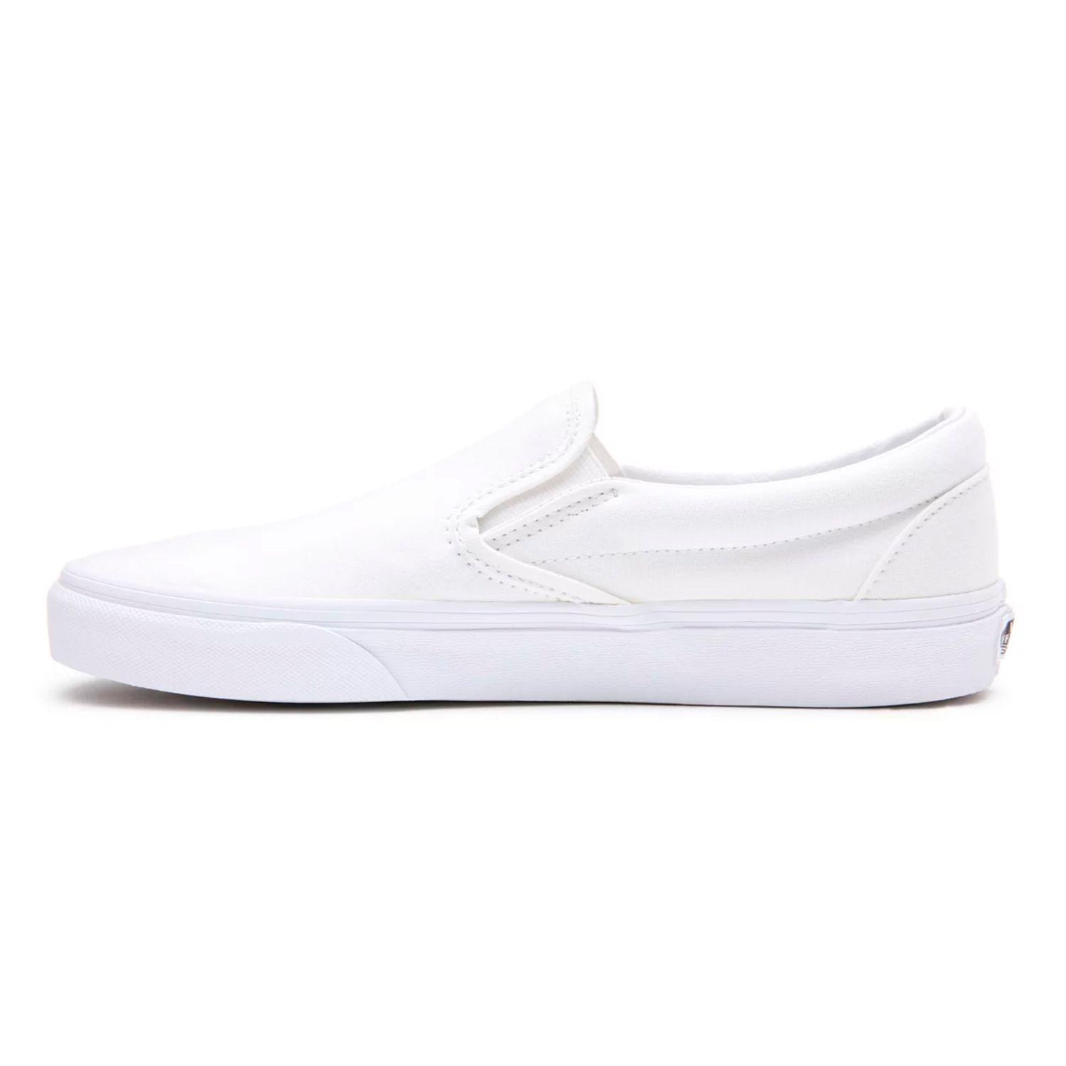 Zapatillas Unisex UA Classic Slip-On Blanca-4